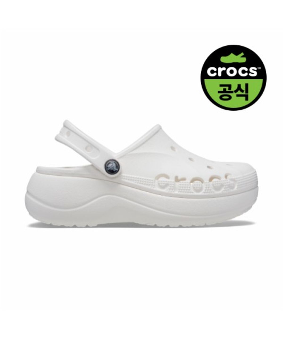 크록스(CROCS) 여성 바야 플랫폼 클로그 WT (26SWCL208186)