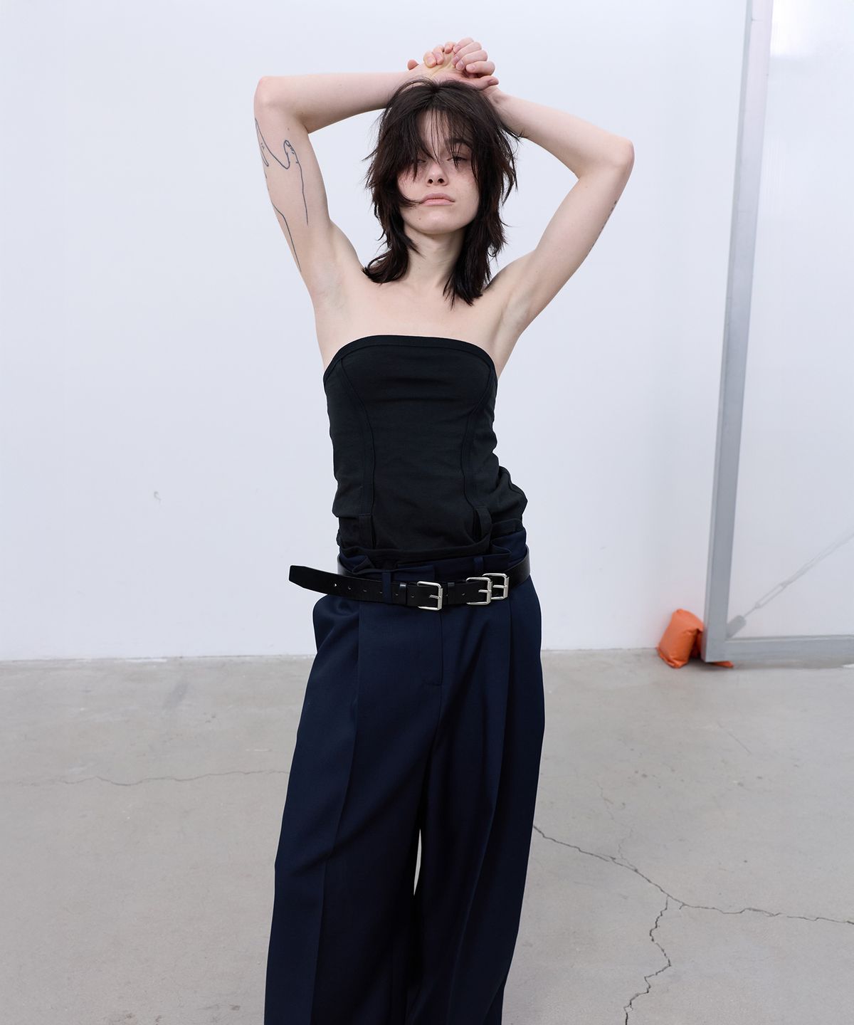 엘씨디씨티엠(LCDC™) JERSEY UNDIE TUBE TOP (BLACK)