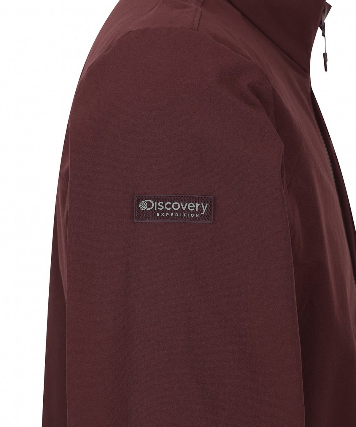 디스커버리 익스페디션(DISCOVERY EXPEDITION) 남성 아웃도어 우븐 하이넥 트레이닝 자켓 (D/WINE)
