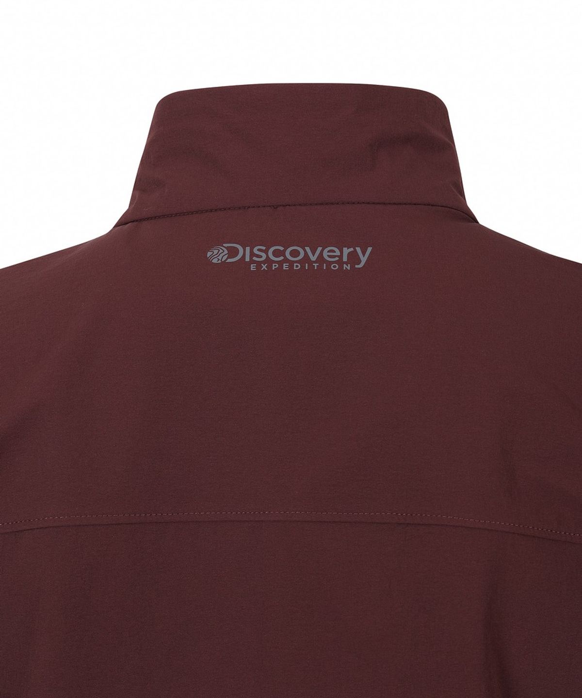 디스커버리 익스페디션(DISCOVERY EXPEDITION) 남성 아웃도어 우븐 하이넥 트레이닝 자켓 (D/WINE)
