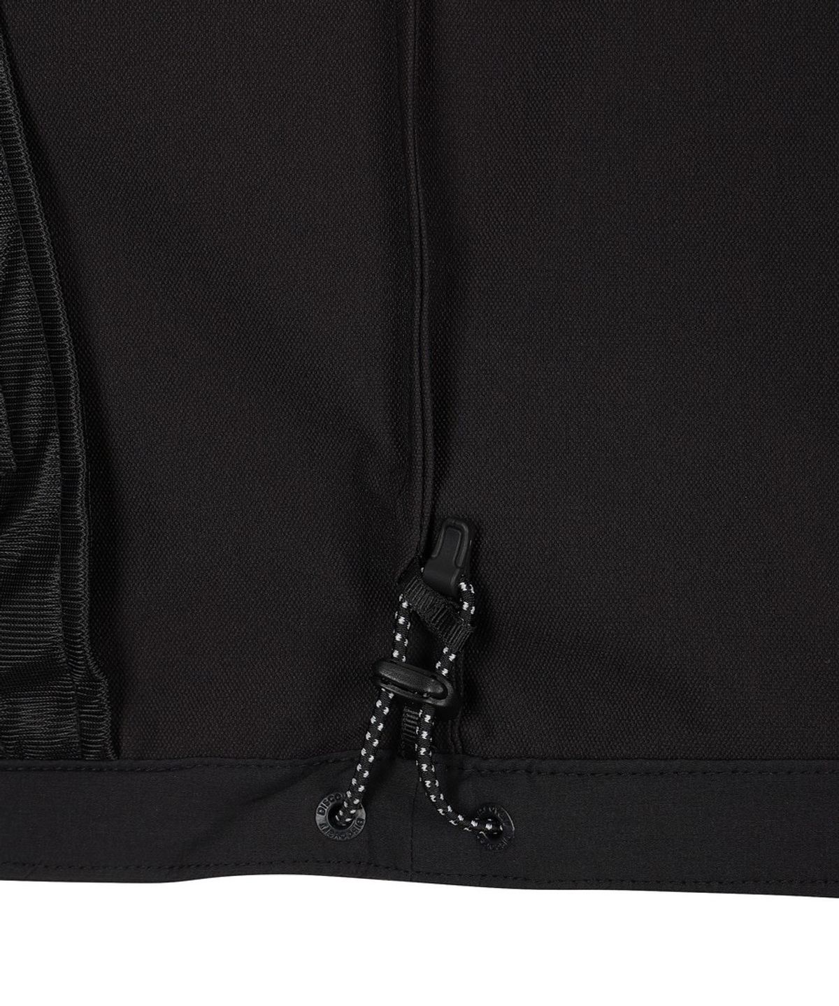 디스커버리 익스페디션(DISCOVERY EXPEDITION) 남성 아웃도어 우븐 하이넥 트레이닝 자켓 (BLACK)