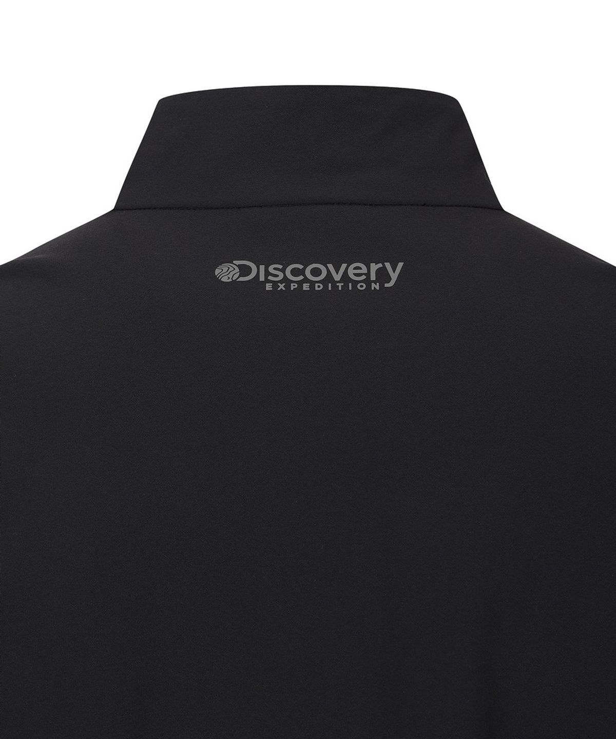 디스커버리 익스페디션(DISCOVERY EXPEDITION) 남성 에센셜 하이넥 소프트쉘 자켓 (BLACK)