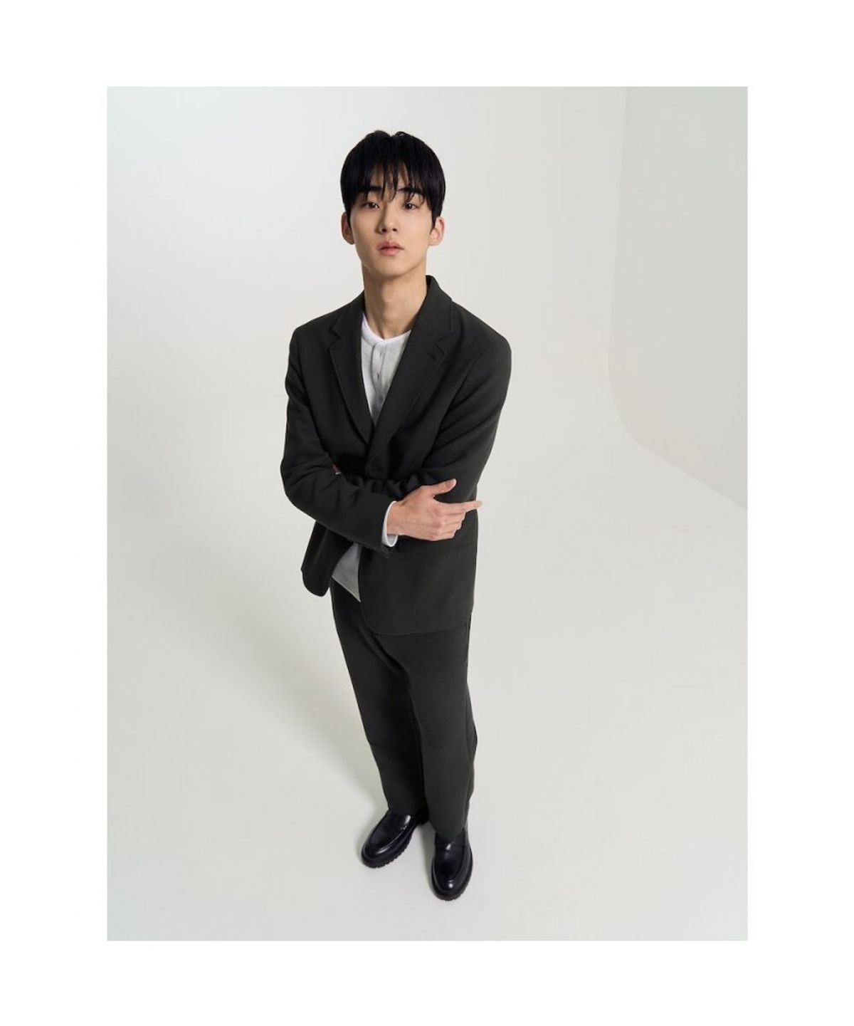 빈폴 멘(BEANPOLE MEN) 소프트 셋업 컴포트핏 재킷  애쉬