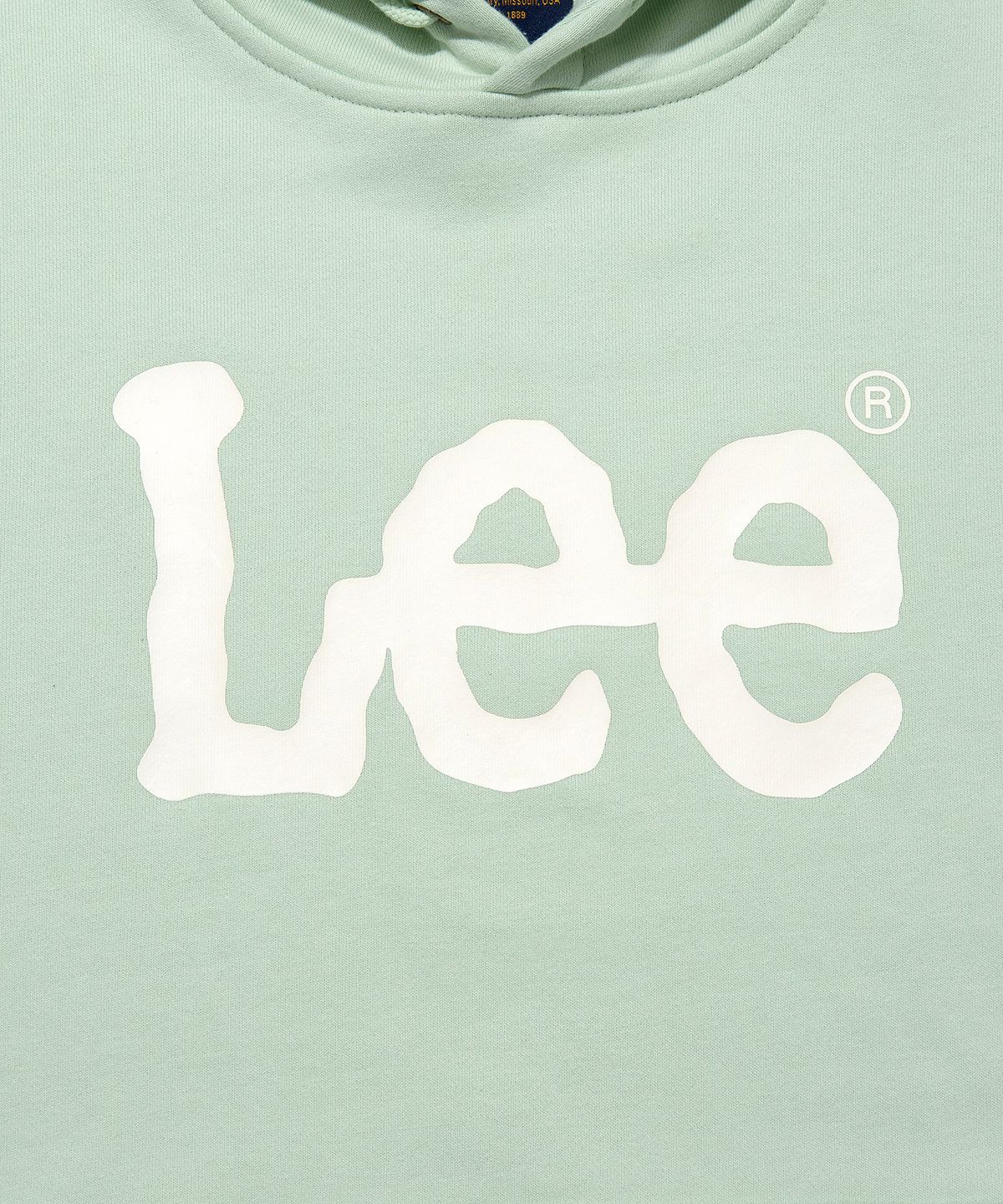 리(LEE) 빅 트위치 로고 후드 멜론