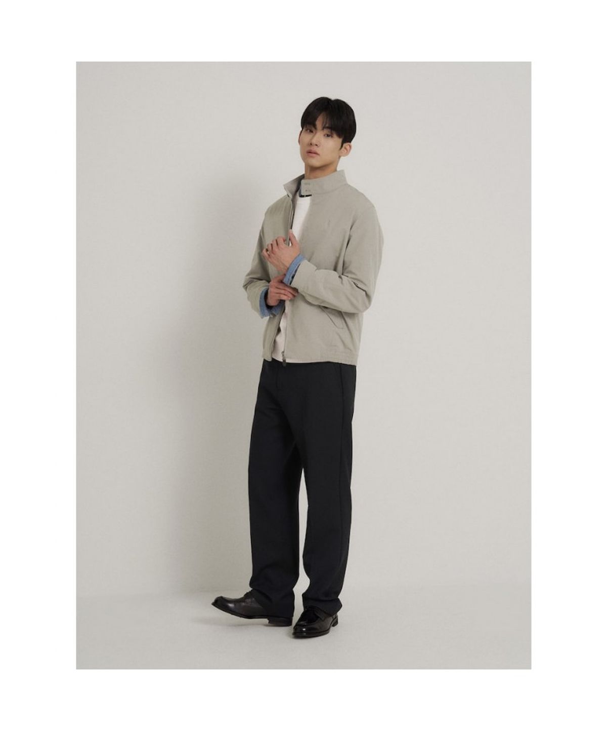빈폴 멘(BEANPOLE MEN) 헤링턴 재킷  베이지