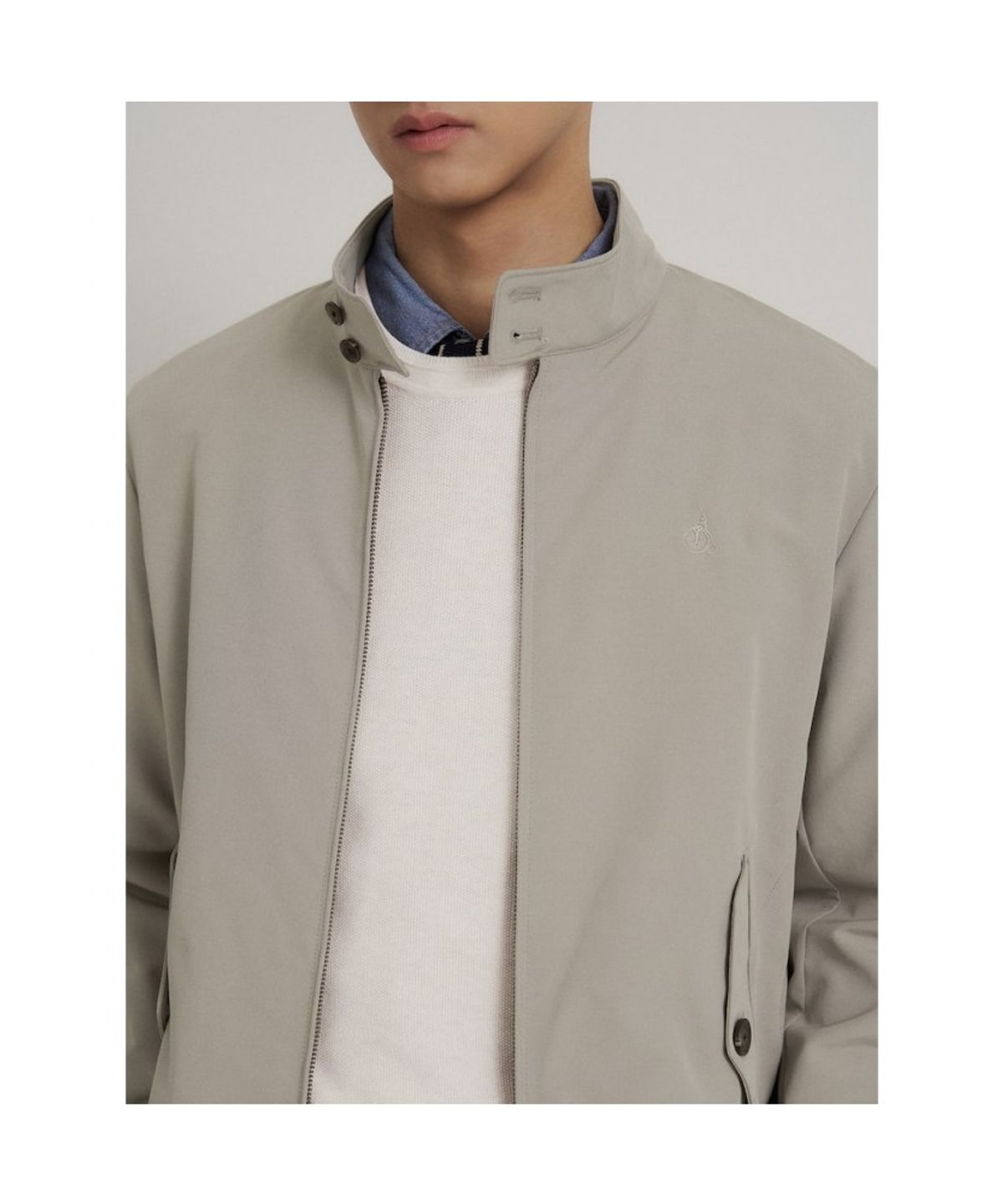 빈폴 멘(BEANPOLE MEN) 헤링턴 재킷  베이지