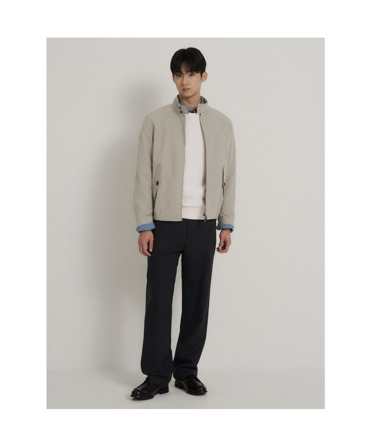 빈폴 멘(BEANPOLE MEN) 헤링턴 재킷  베이지