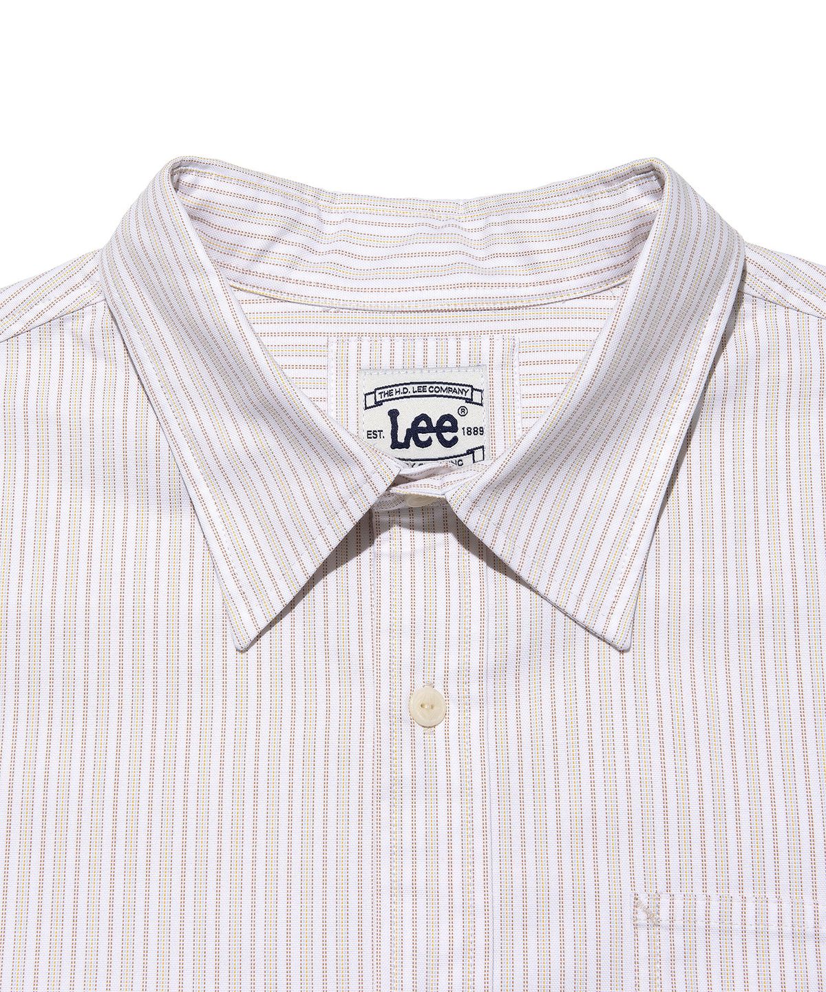 리(LEE) 로코 포켓 옥스포드 셔츠 레드