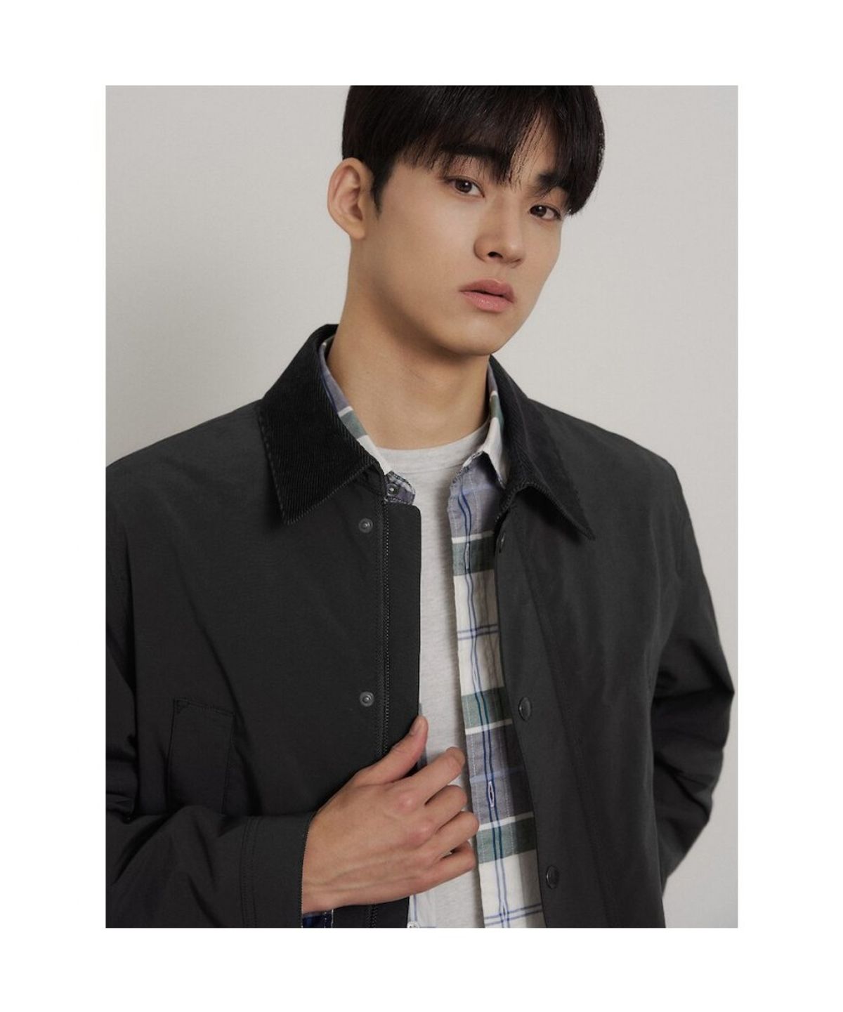빈폴 멘(BEANPOLE MEN) 캐주얼 헌팅 재킷  블랙