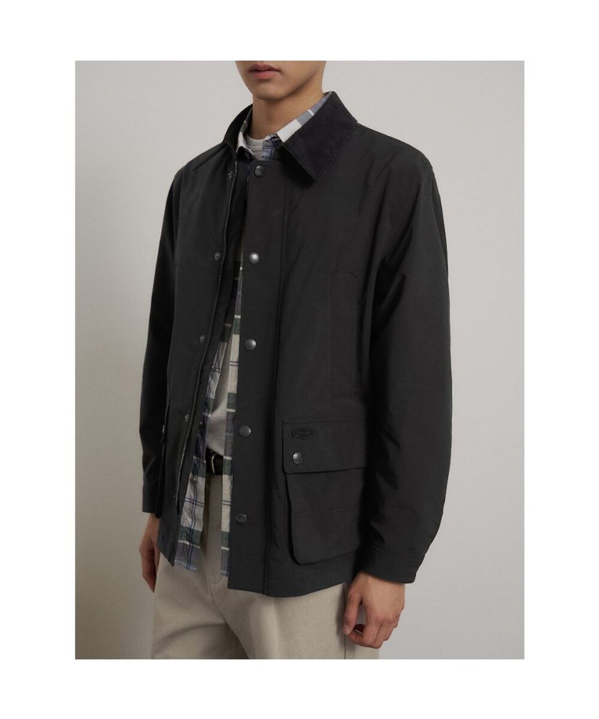 빈폴 멘(BEANPOLE MEN) 캐주얼 헌팅 재킷  블랙