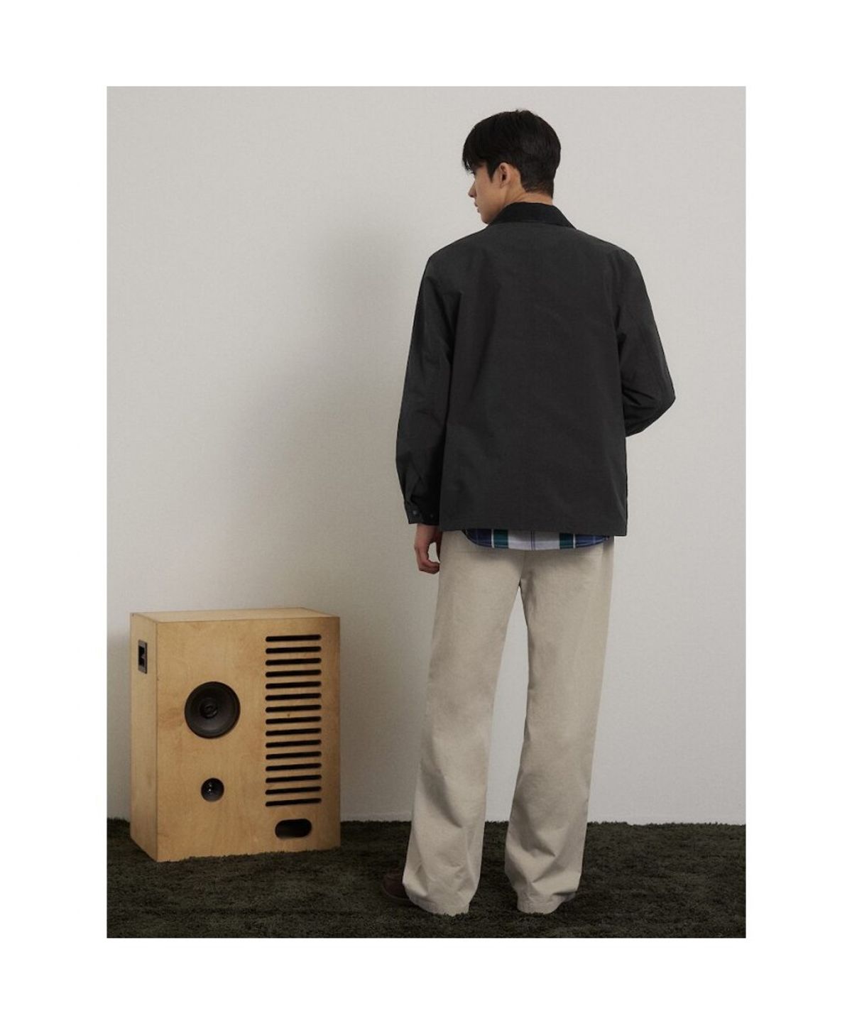빈폴 멘(BEANPOLE MEN) 캐주얼 헌팅 재킷  블랙
