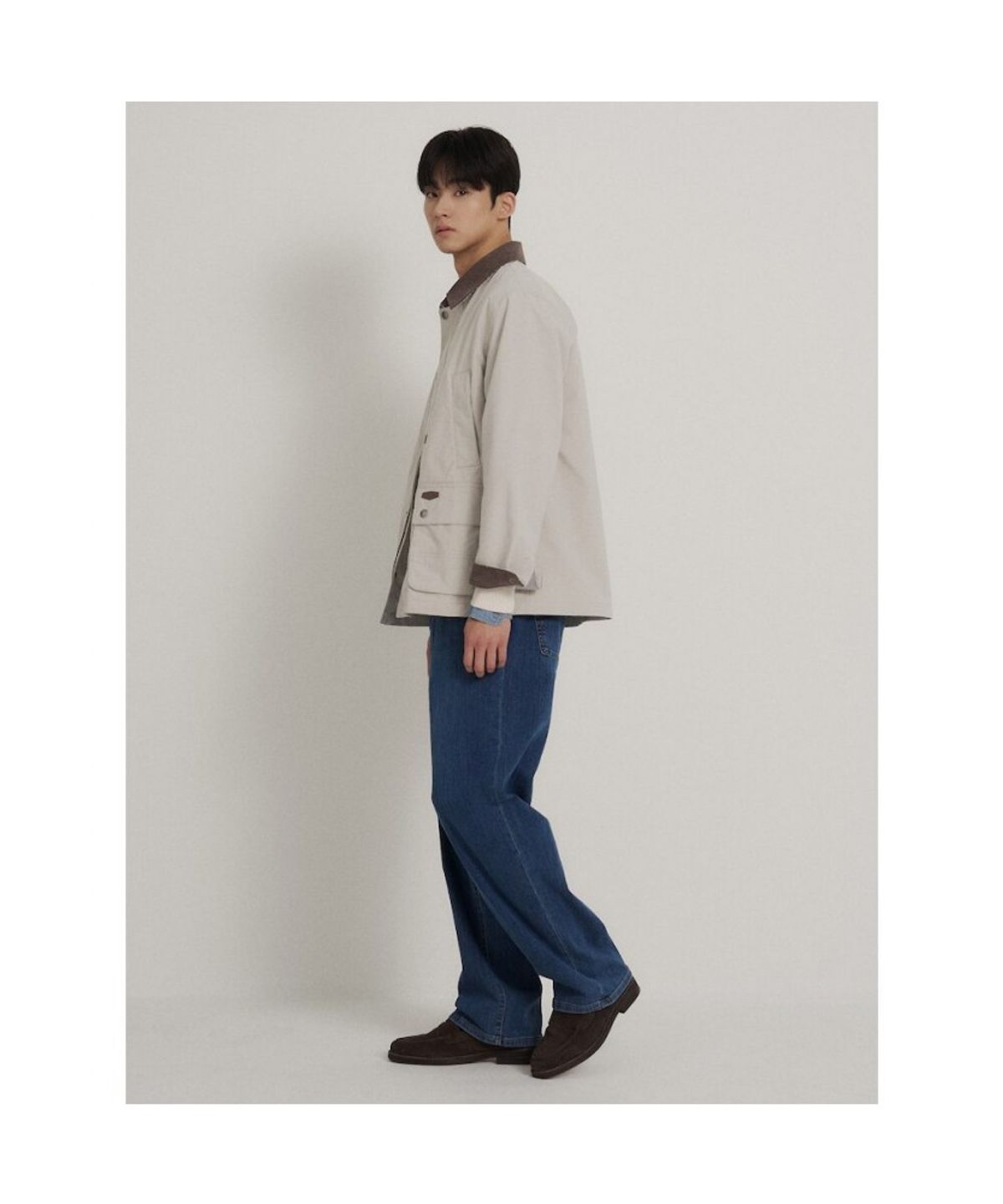 빈폴 멘(BEANPOLE MEN) 캐주얼 헌팅 재킷  베이지