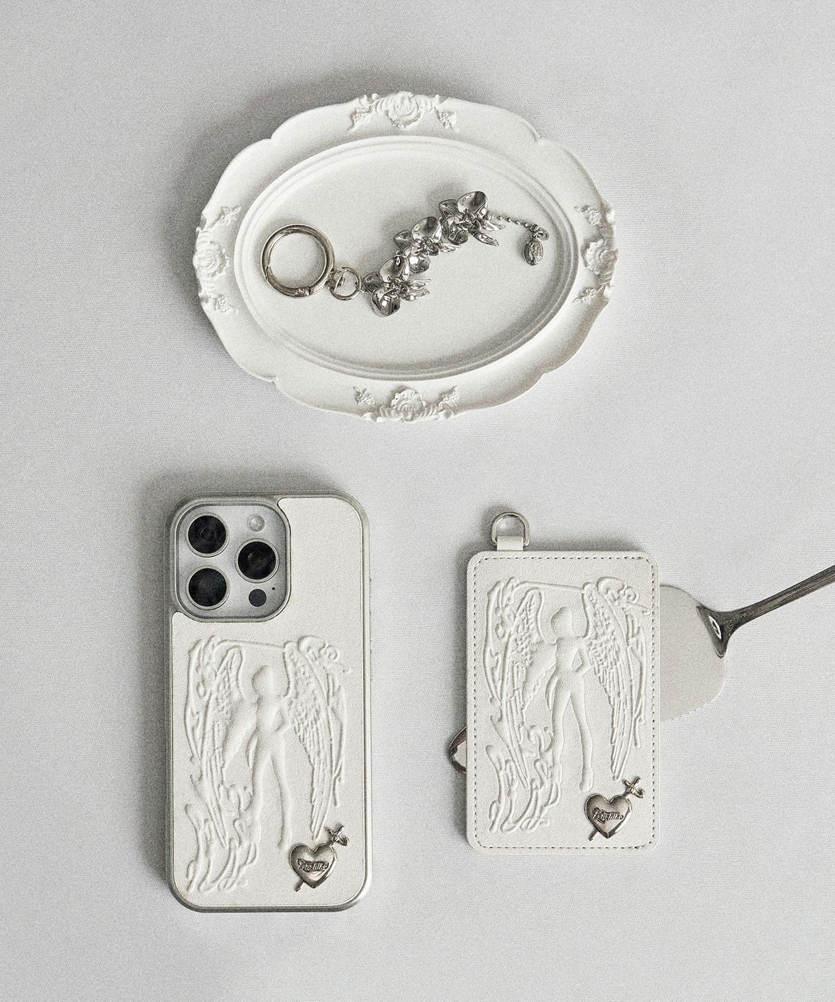 카시코(KASHIKO) Angel Heart Case White