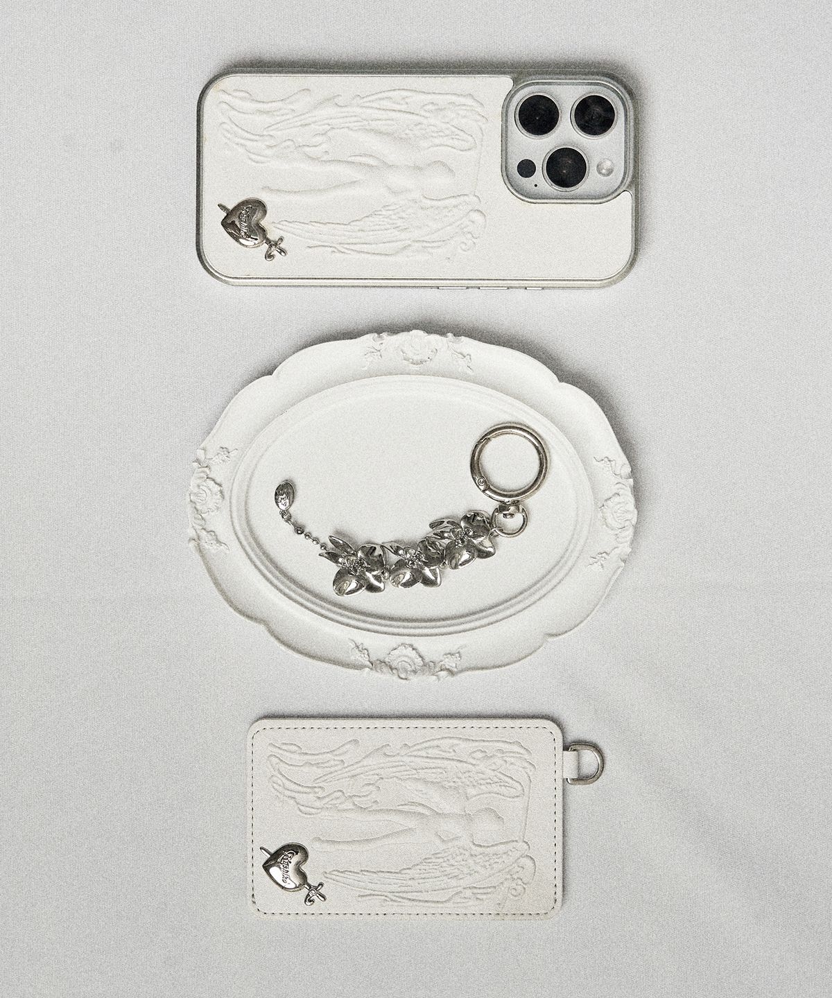 카시코(KASHIKO) Angel Heart Case White