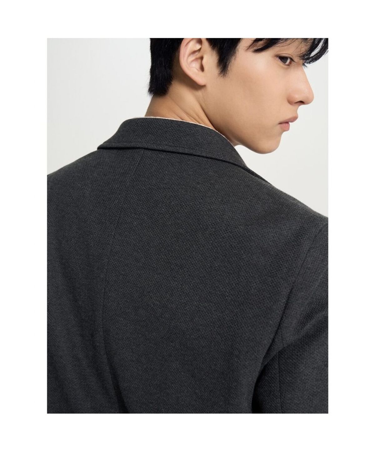 빈폴 멘(BEANPOLE MEN) 프리미엄 저지 솔리드 재킷  그레이