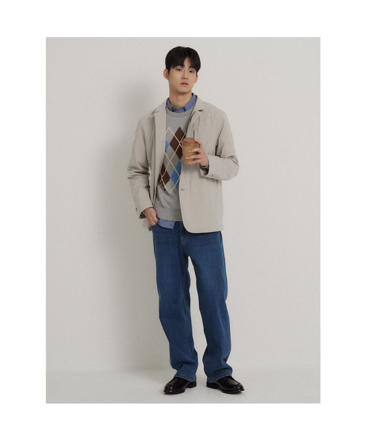 빈폴 멘(BEANPOLE MEN) 아우터형 재킷  베이지