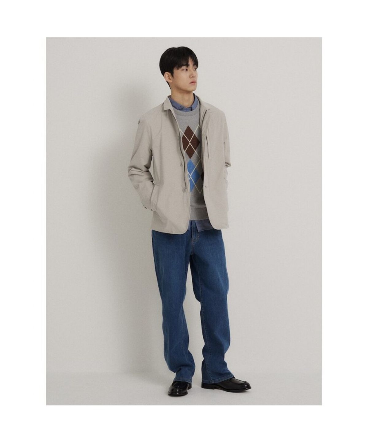 빈폴 멘(BEANPOLE MEN) 아우터형 재킷  베이지