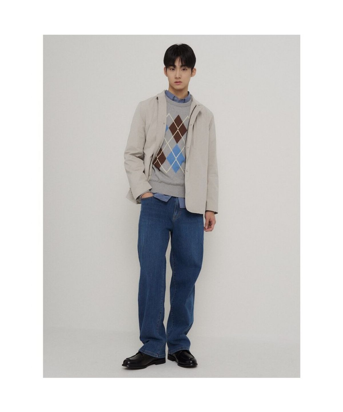 빈폴 멘(BEANPOLE MEN) 아우터형 재킷  베이지