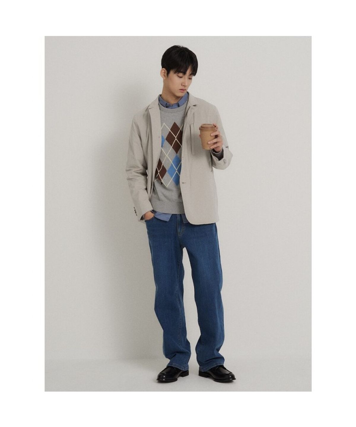 빈폴 멘(BEANPOLE MEN) 아우터형 재킷  베이지