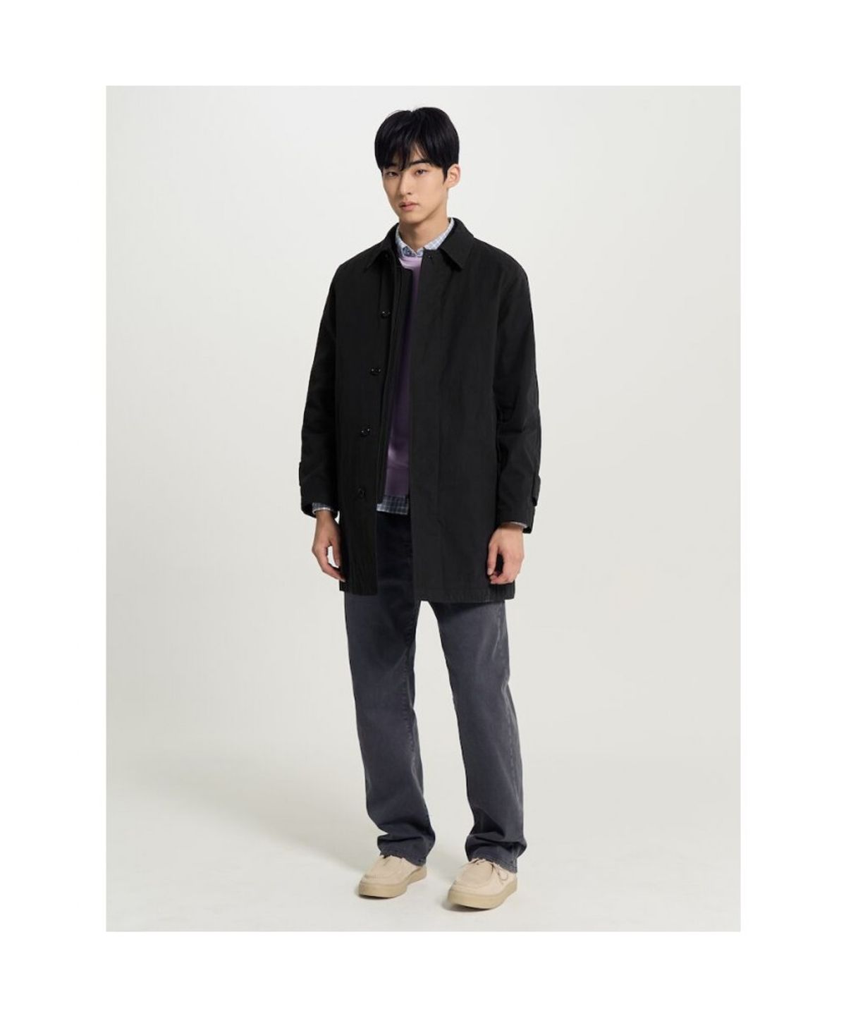 빈폴 멘(BEANPOLE MEN) 베스트 디테처블 코트  블랙