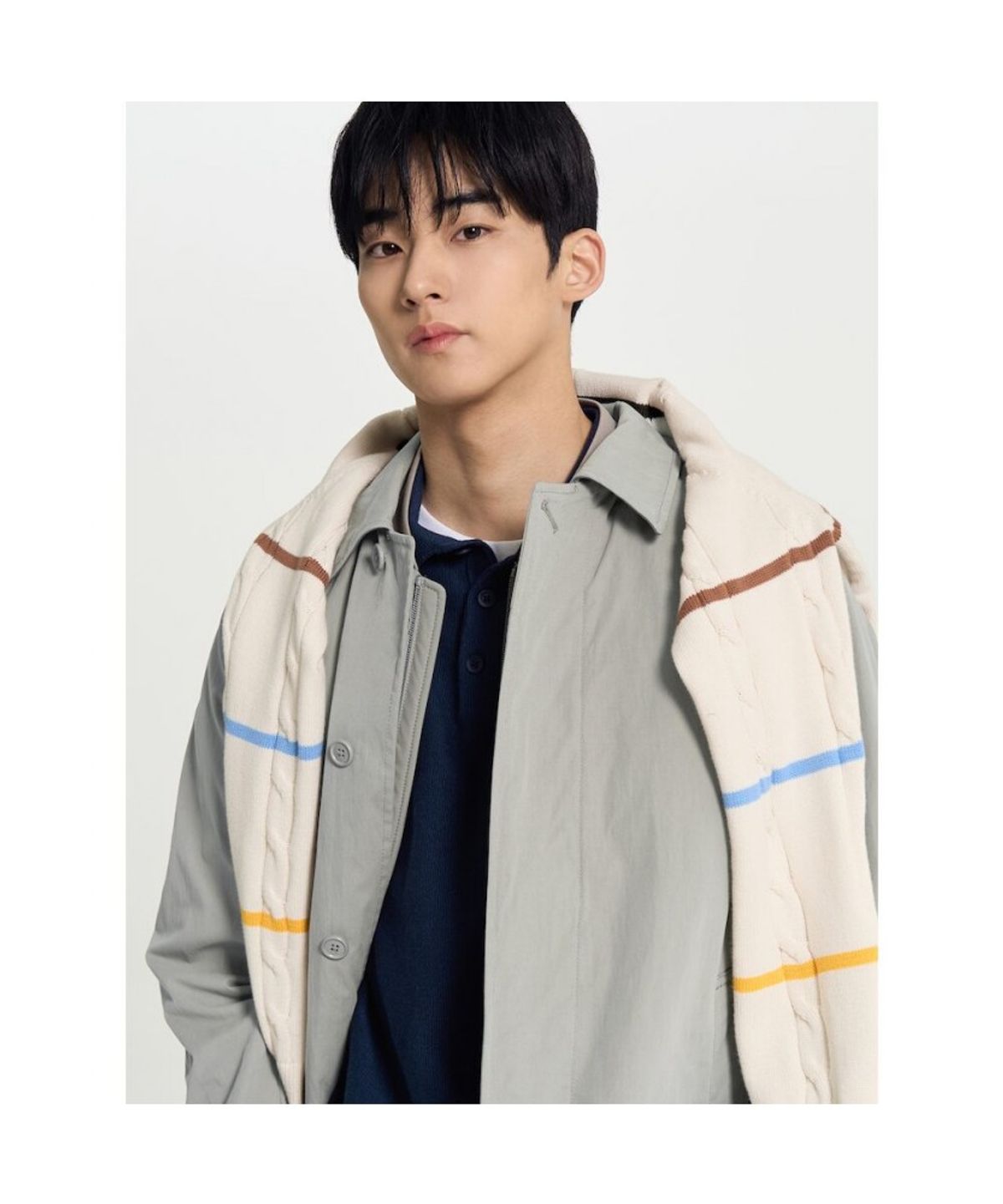 빈폴 멘(BEANPOLE MEN) 베스트 디테처블 코트  카키