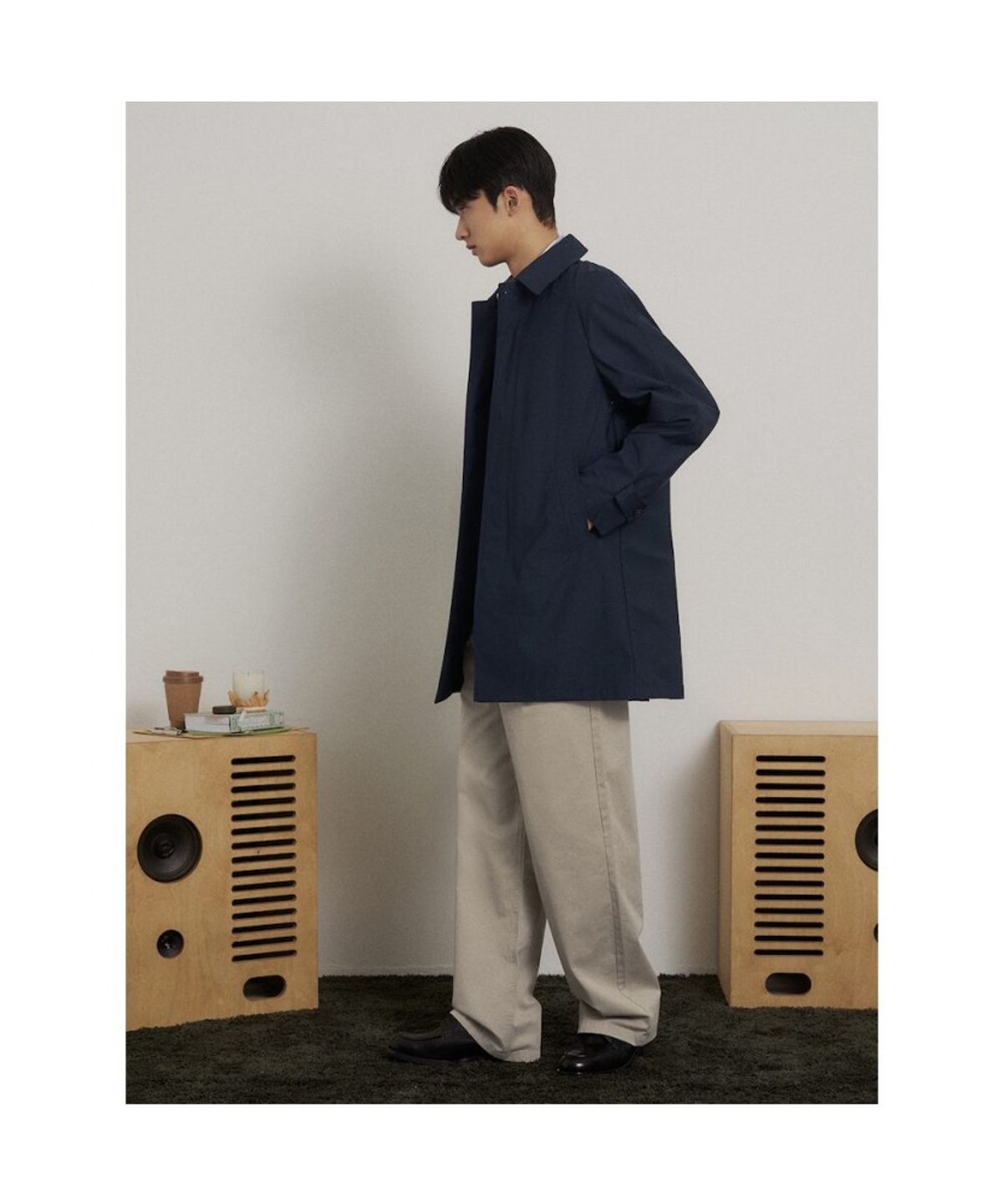 빈폴 멘(BEANPOLE MEN) 싱글 맥코트  네이비