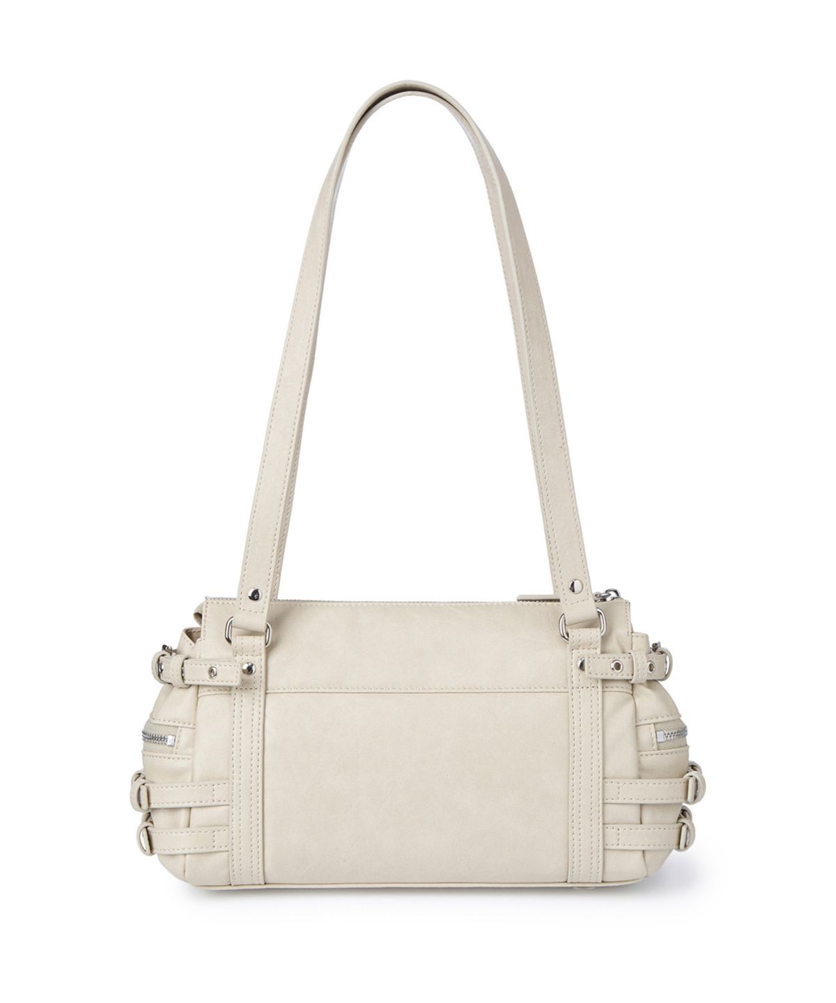 다이닛(DEINET) BELTED POCKET MINI SHOULDER BAG IN BEIGE