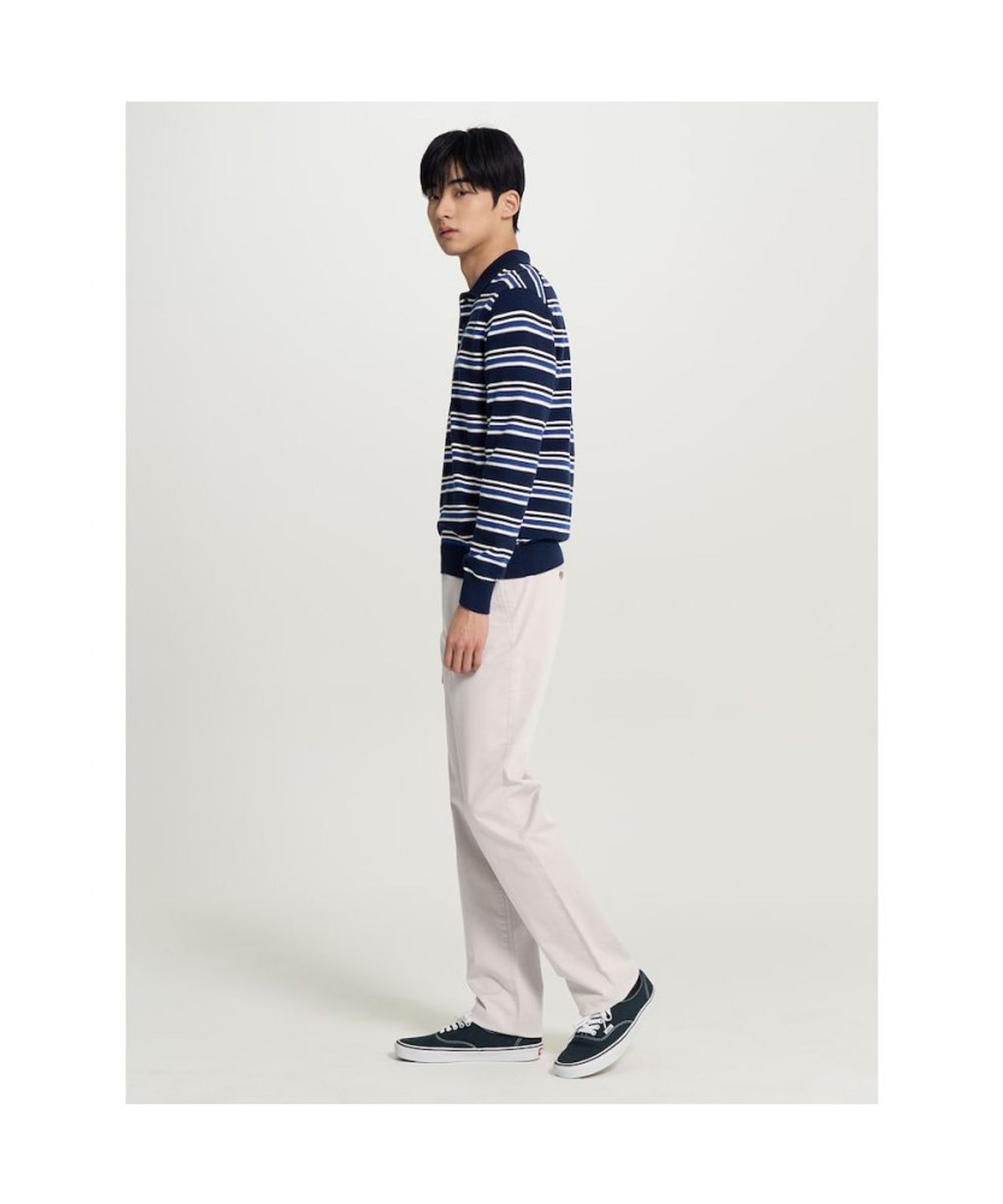 빈폴 멘(BEANPOLE MEN) [Essential] 봄 스탠다드핏 치노 팬츠  아이보리