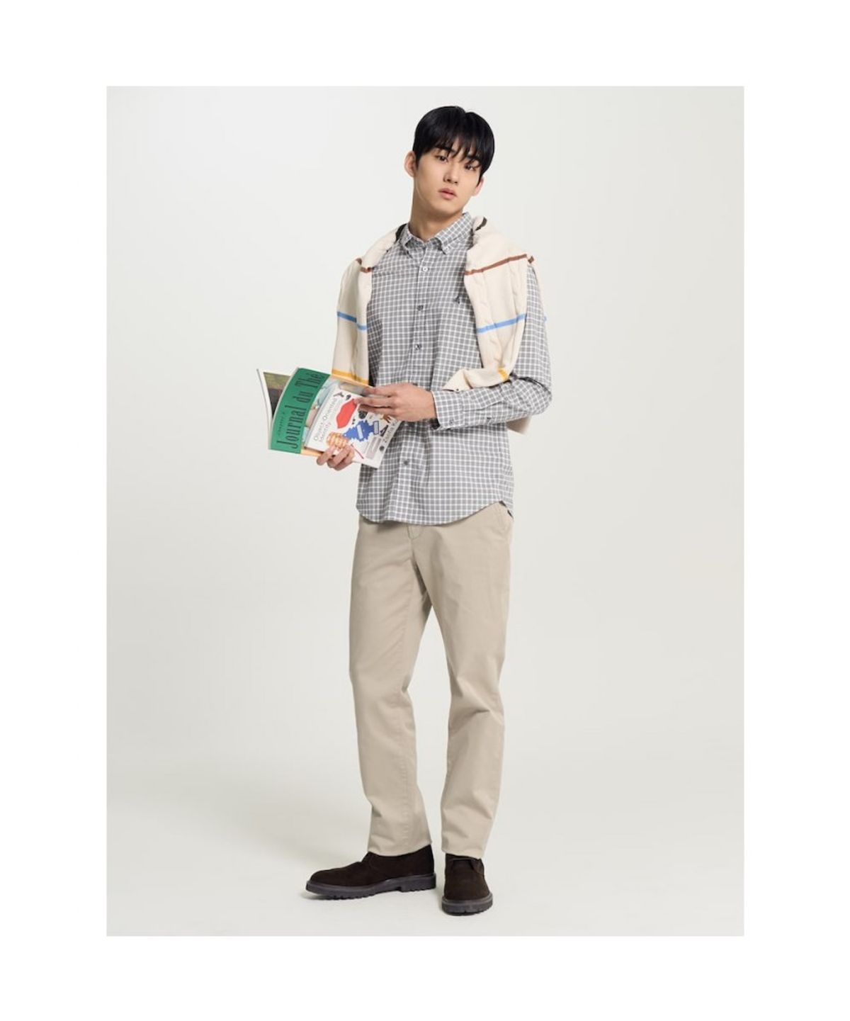 빈폴 멘(BEANPOLE MEN) [Essential] 봄 스탠다드핏 치노 팬츠  베이지