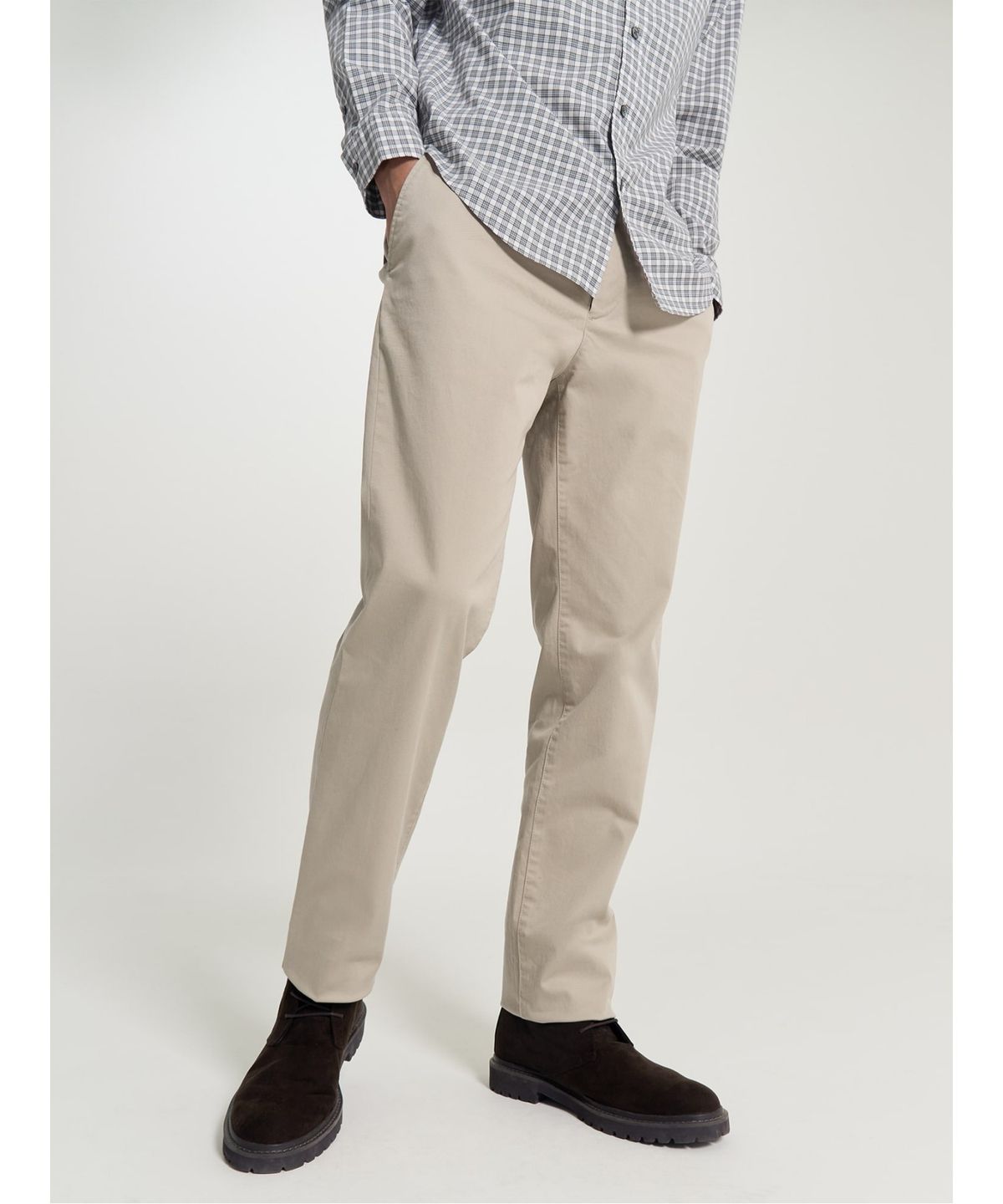 빈폴 멘(BEANPOLE MEN) [Essential] 봄 스탠다드핏 치노 팬츠  베이지