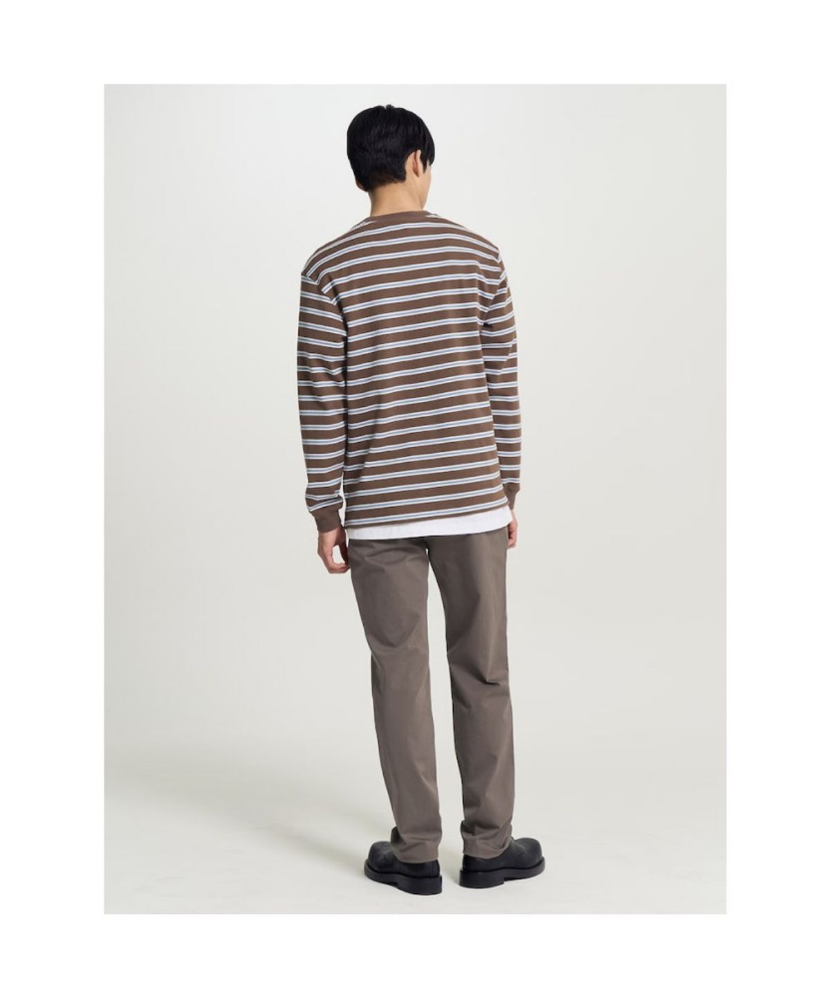 빈폴 멘(BEANPOLE MEN) [Essential] 봄 스탠다드핏 치노 팬츠  브라운