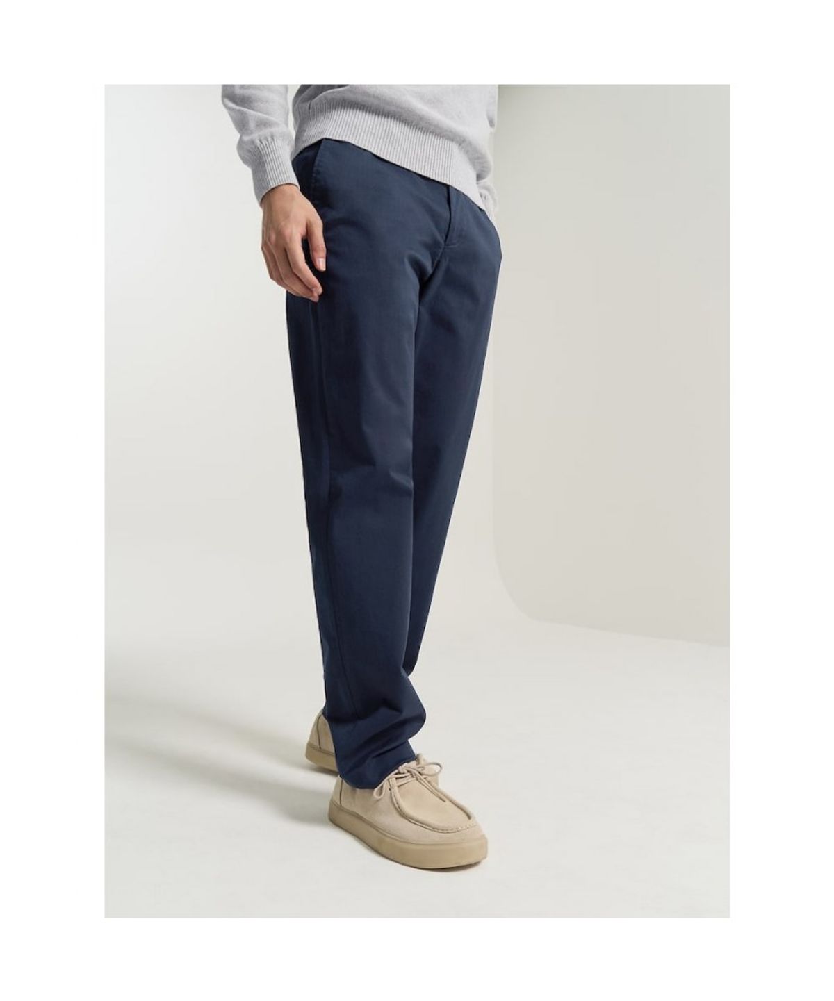 빈폴 멘(BEANPOLE MEN) [Essential] 봄 스탠다드핏 치노 팬츠  네이비