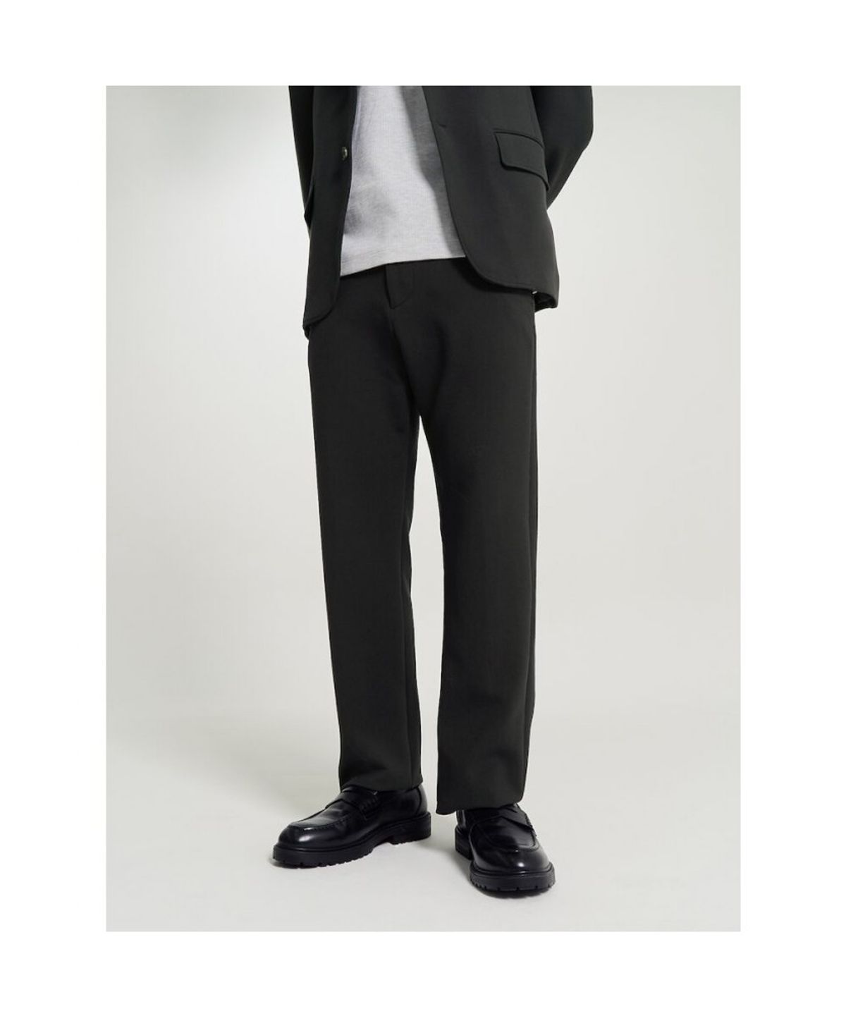 빈폴 멘(BEANPOLE MEN) 소프트 셋업 컴포트핏 슬랙스  애쉬