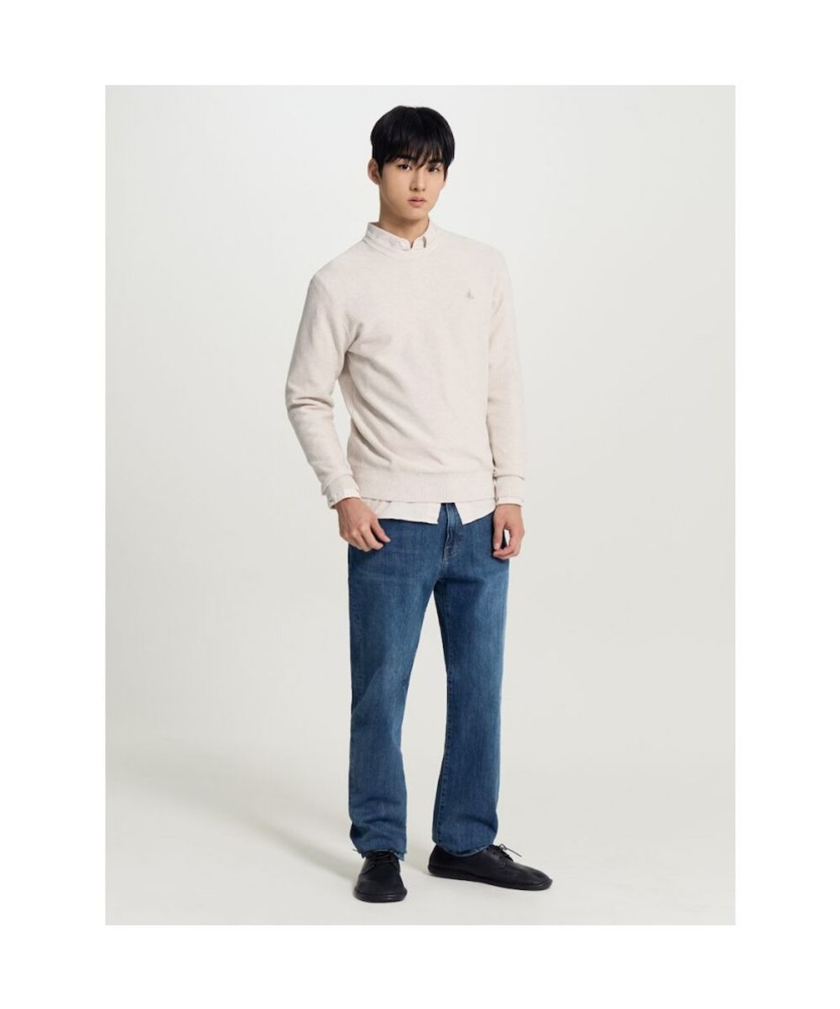 빈폴 멘(BEANPOLE MEN) [Essential] 스탠다드핏 데님 팬츠  네이비