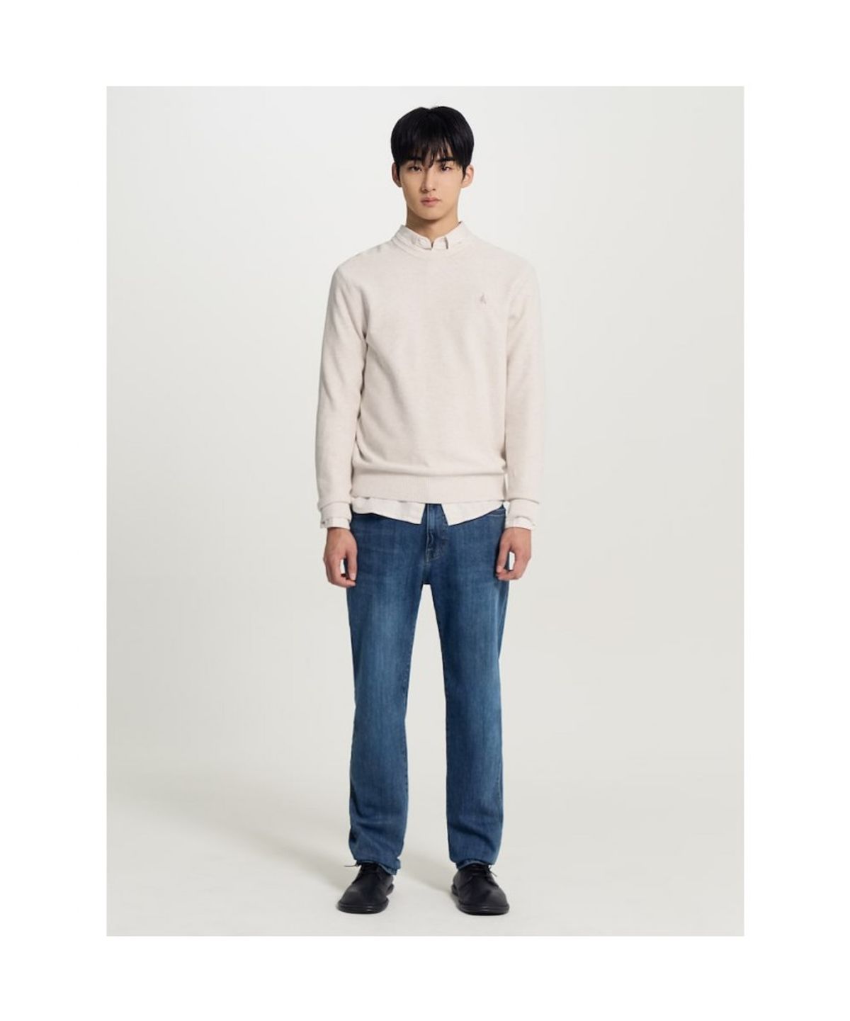 빈폴 멘(BEANPOLE MEN) [Essential] 스탠다드핏 데님 팬츠  네이비