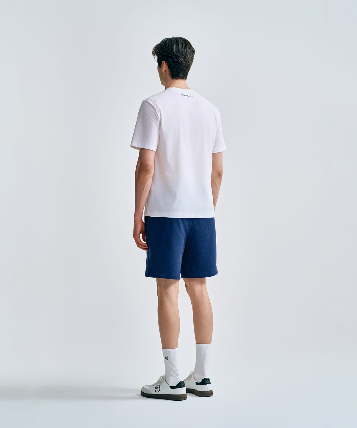 세르지오 타키니(SERGIO TACCHINI) M 쿨매치 반팔 티셔츠 (White)