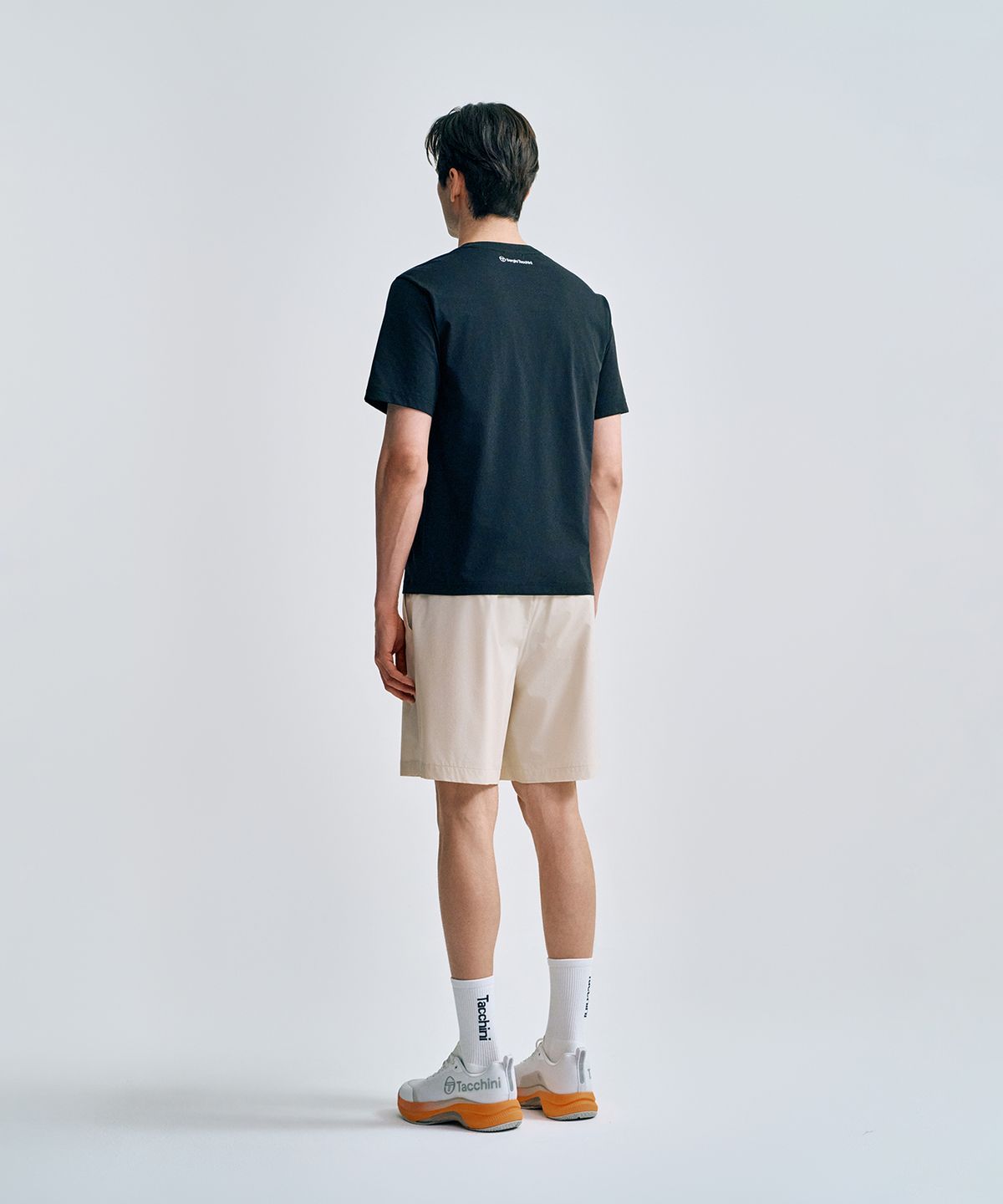 세르지오 타키니(SERGIO TACCHINI) M 쿨매치 반팔 티셔츠 (Black)