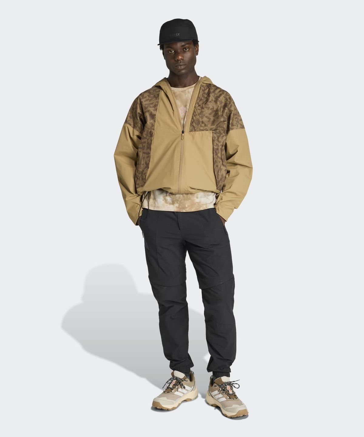 아디다스(ADIDAS) 테렉스 엑스페리어 2.5 레이어 하이브리드 프라임니트 클라이마프루프 재킷 - 카드보드 / KA2478