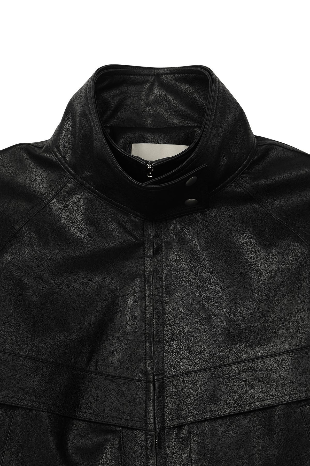 다이닛(DEINET) CONSTRUCT PANEL JACKET IN BLACK