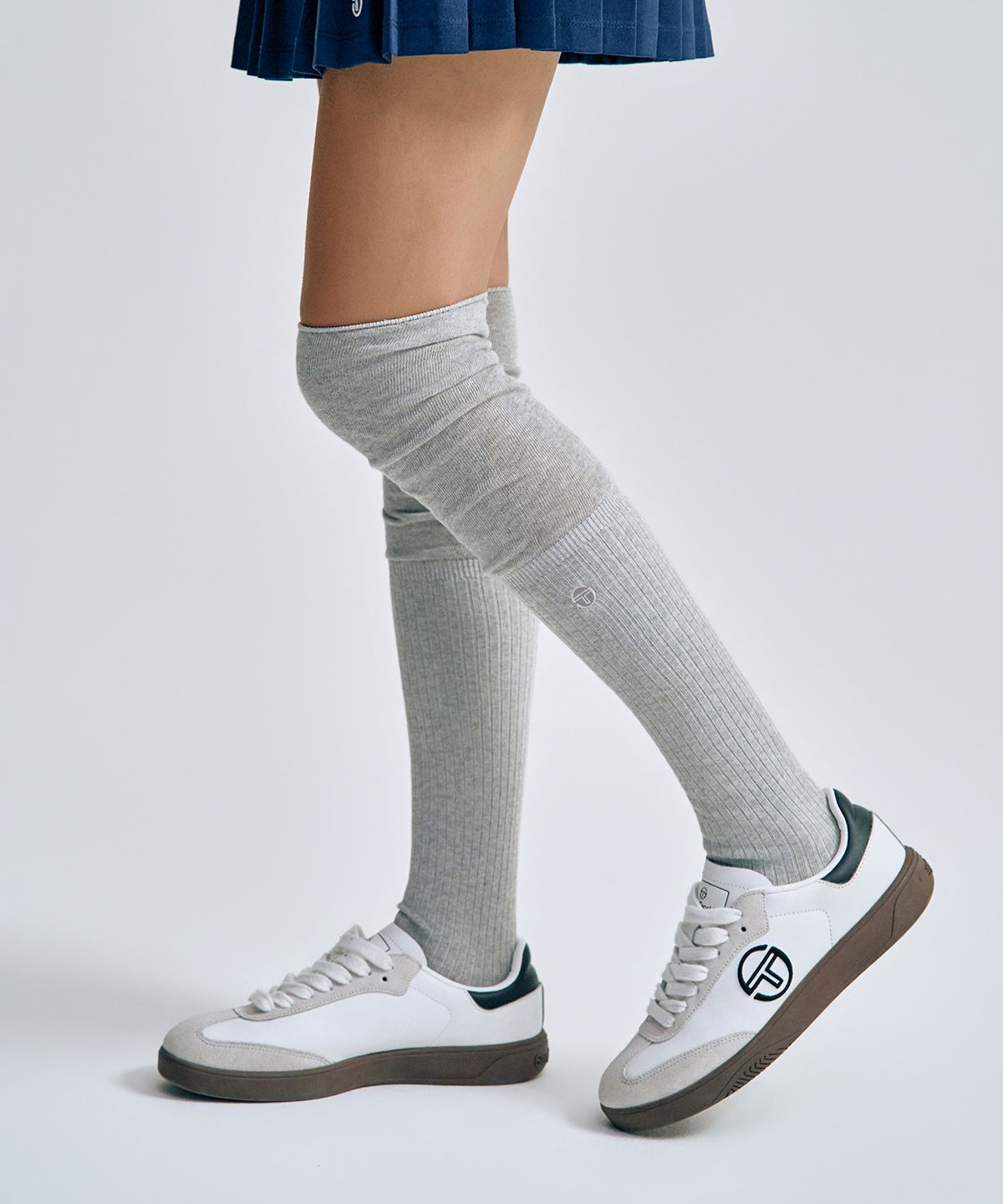 세르지오 타키니(SERGIO TACCHINI) W 서머 셔링 니삭스 (Melange Grey)