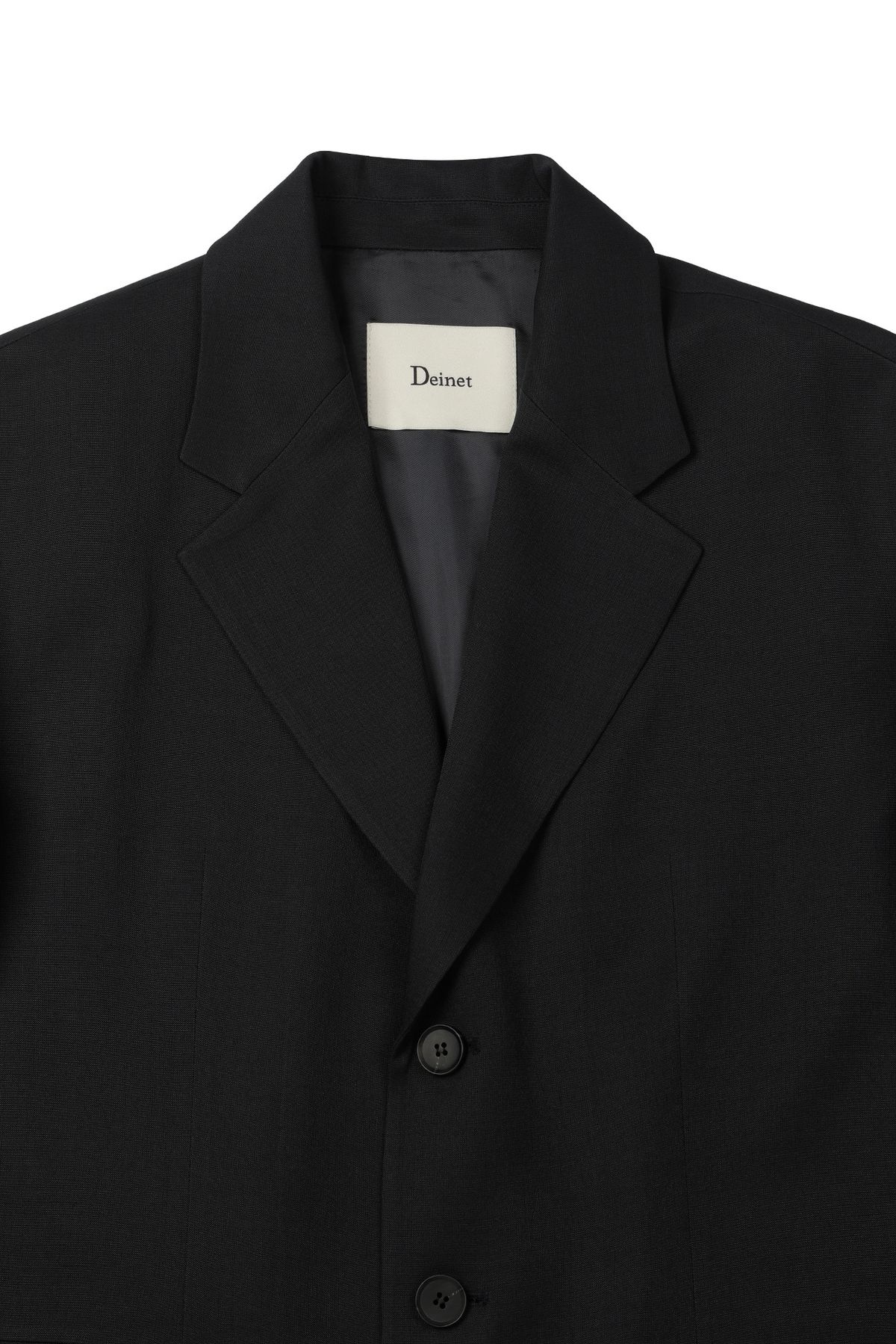 다이닛(DEINET) LOWCUT BLAZER IN DARK NAVY