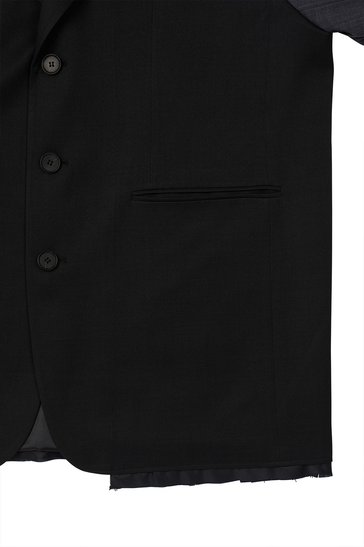다이닛(DEINET) LOWCUT BLAZER IN DARK NAVY
