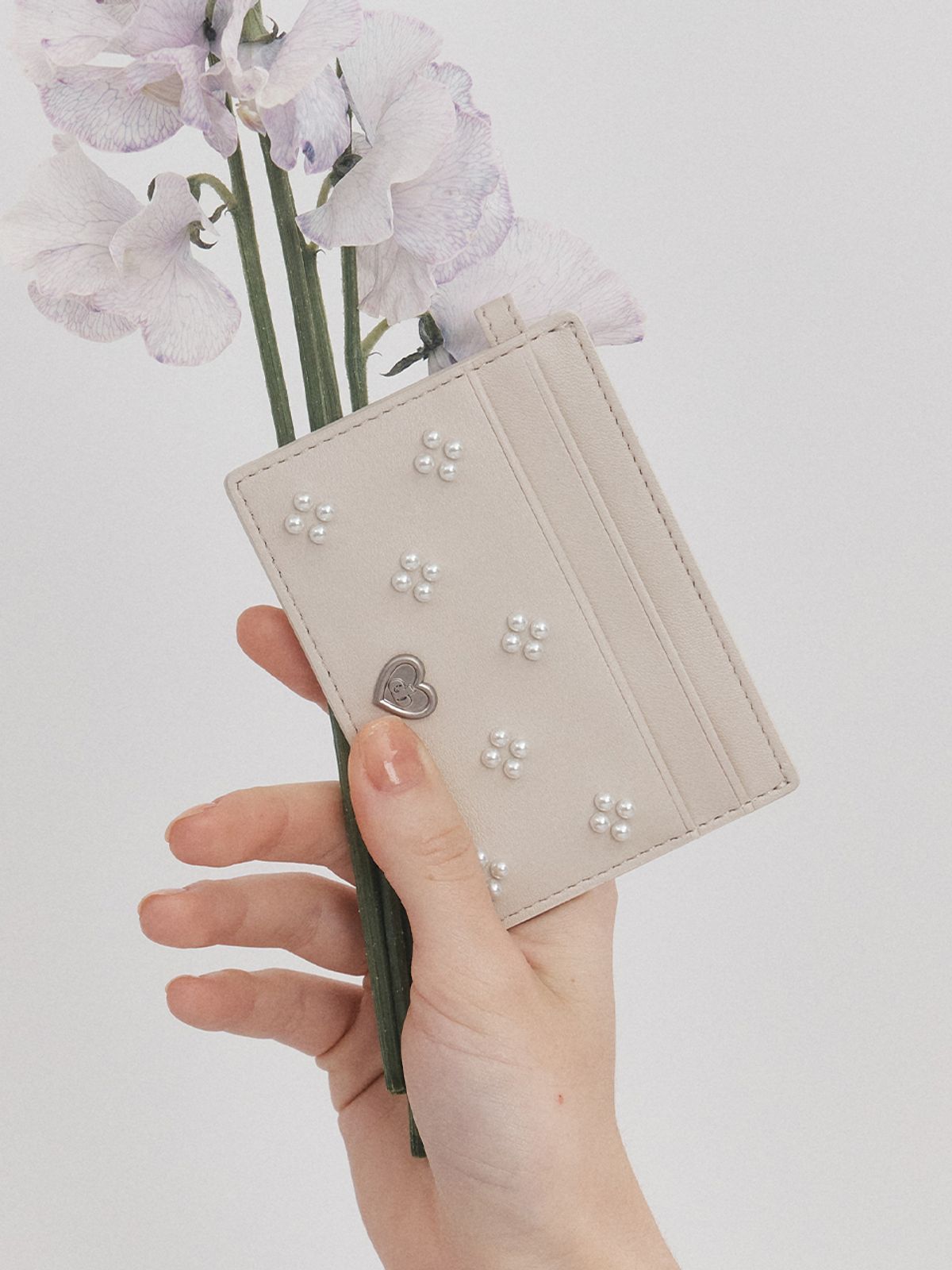 앵브록스(ENGBROX) blooming pearl card wallet_4 colors