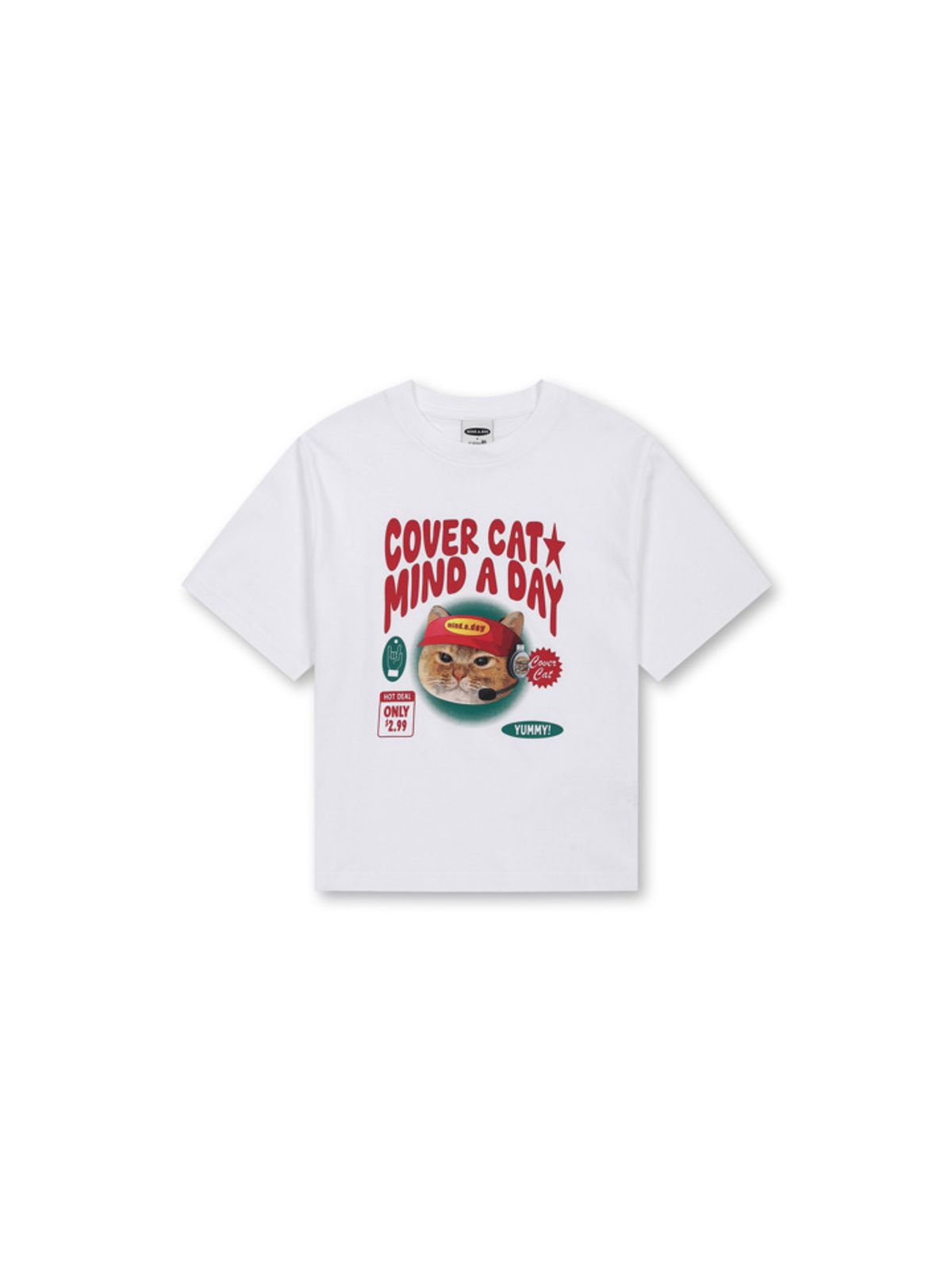 탑텐 키즈(TOPTEN KIDS) 공용커버캣 코튼 크루넥 T_MKG2TS3807