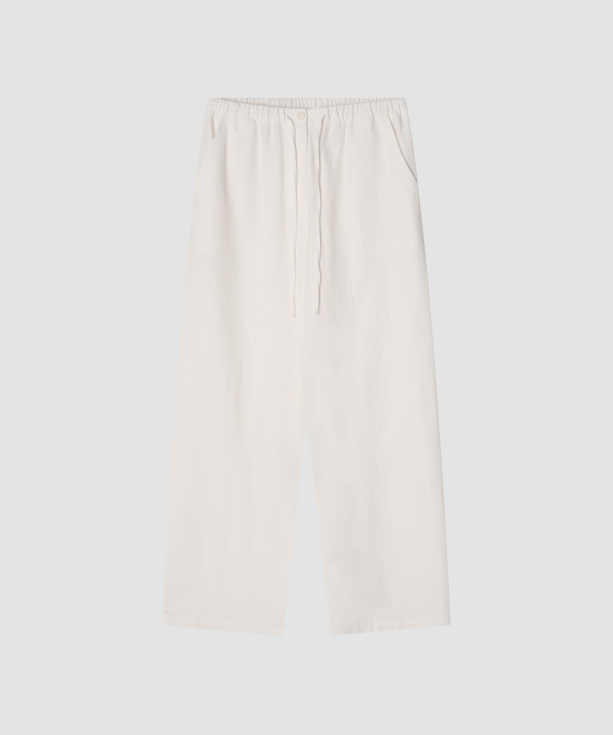 더 릴(THE LILLE) Summer cotton pants_Ivory