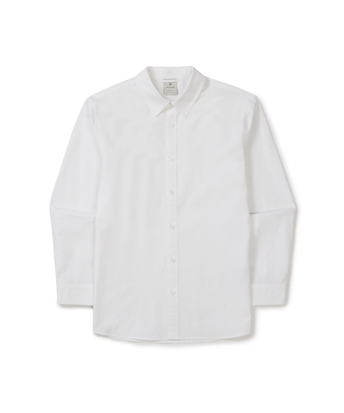 스노우피크 어패럴(SNOWPEAK APPAREL) 솔리드 셔츠 (S26ZUFSH12) Off White
