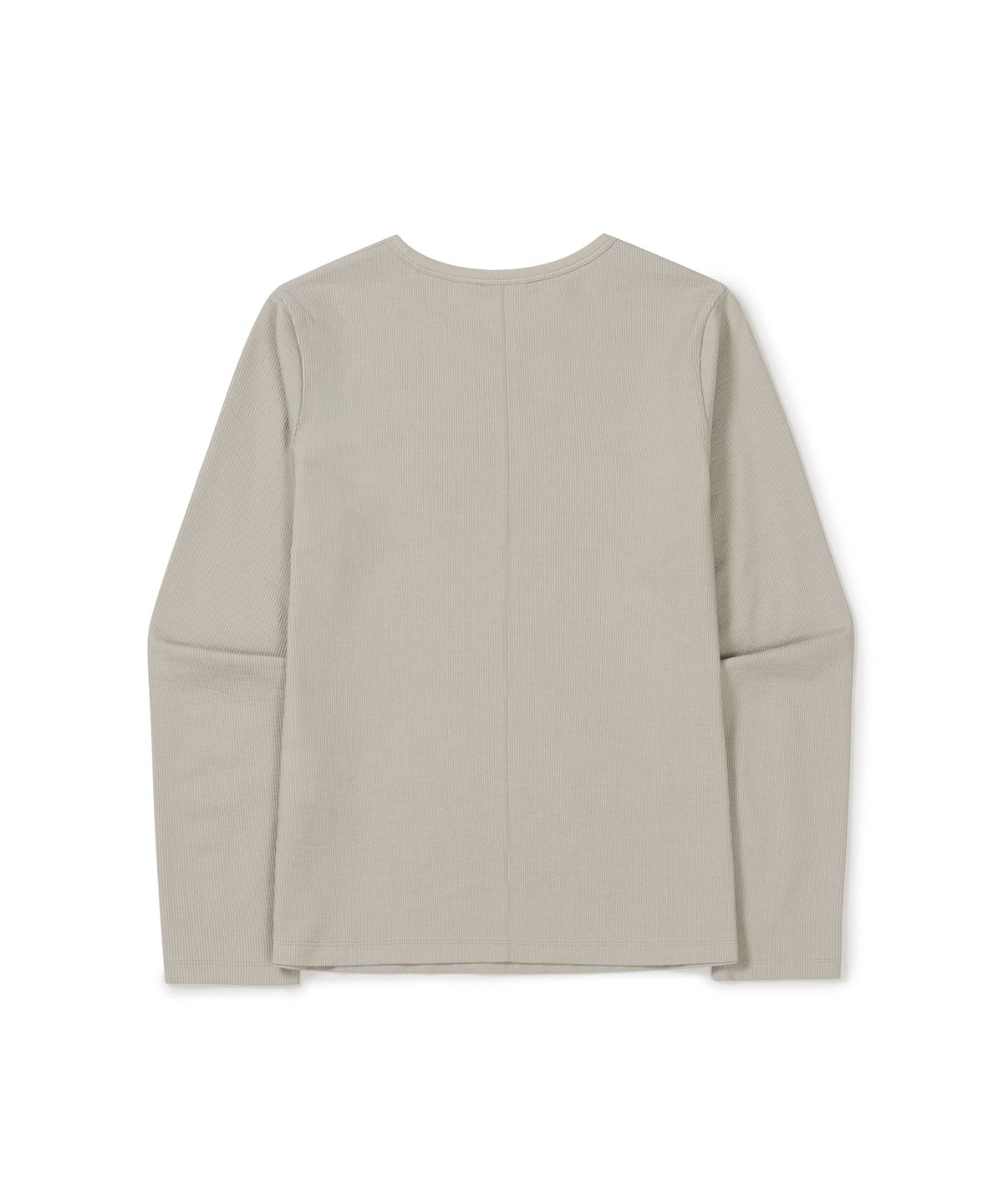 스노우피크 어패럴(SNOWPEAK APPAREL) 골지 여성 긴팔 티셔츠 (S26SWFTL39) Sand Beige