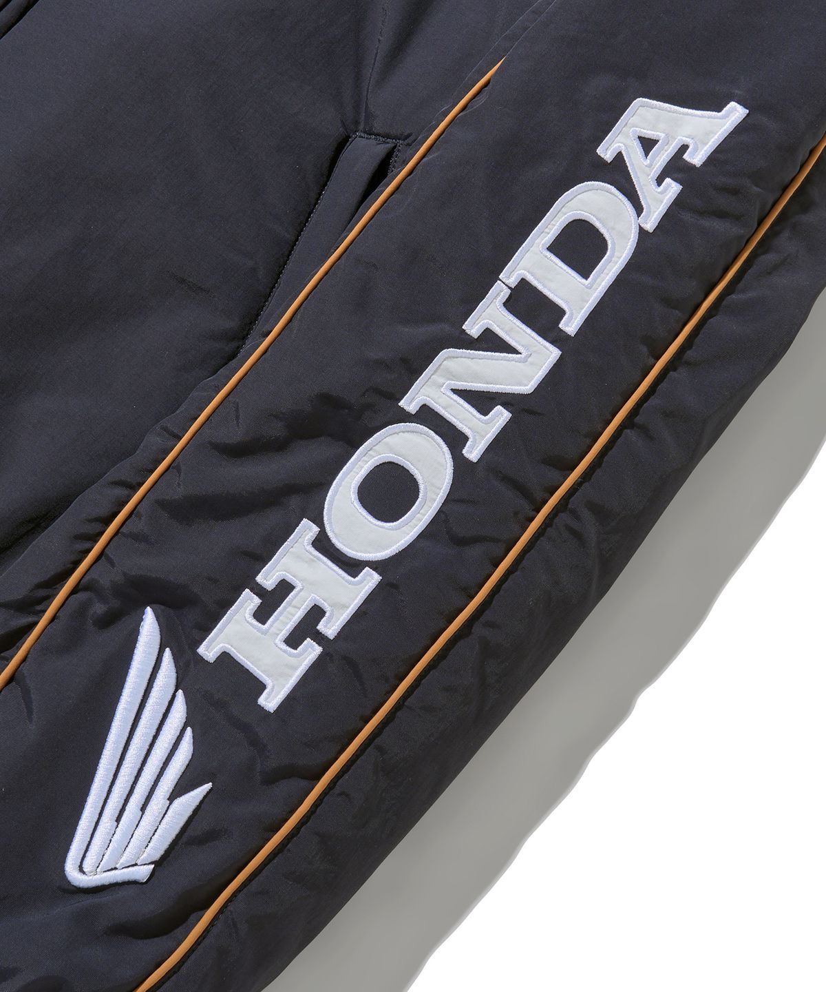 핍스 모터사이클(PHYPS MOTORCYCLE) Nylon Racing Blouson Jacket Navy