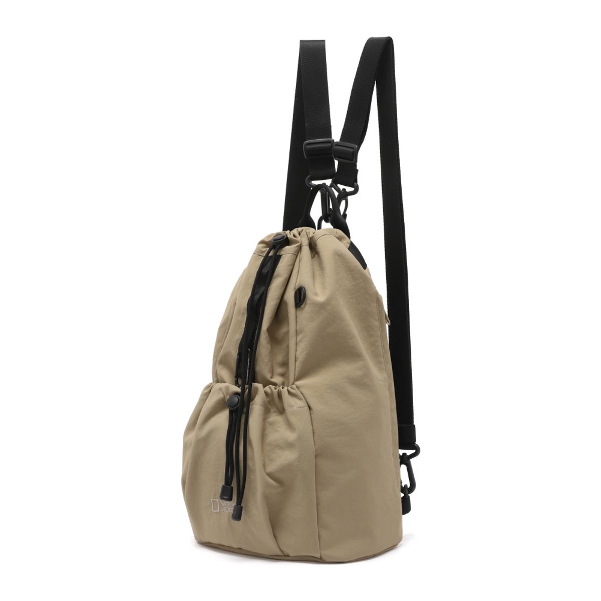 내셔널지오그래픽(NATIONALGEOGRAPHIC) N265ACR610 스트링 슬링백 BEIGE