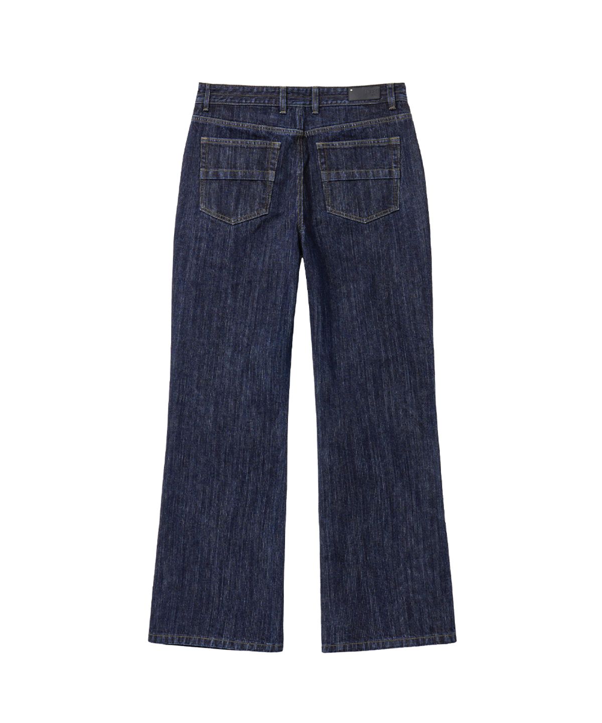 미세키서울 맨(MISEKISEOUL MEN) Pleats pocket flare jeans DARK NAVY